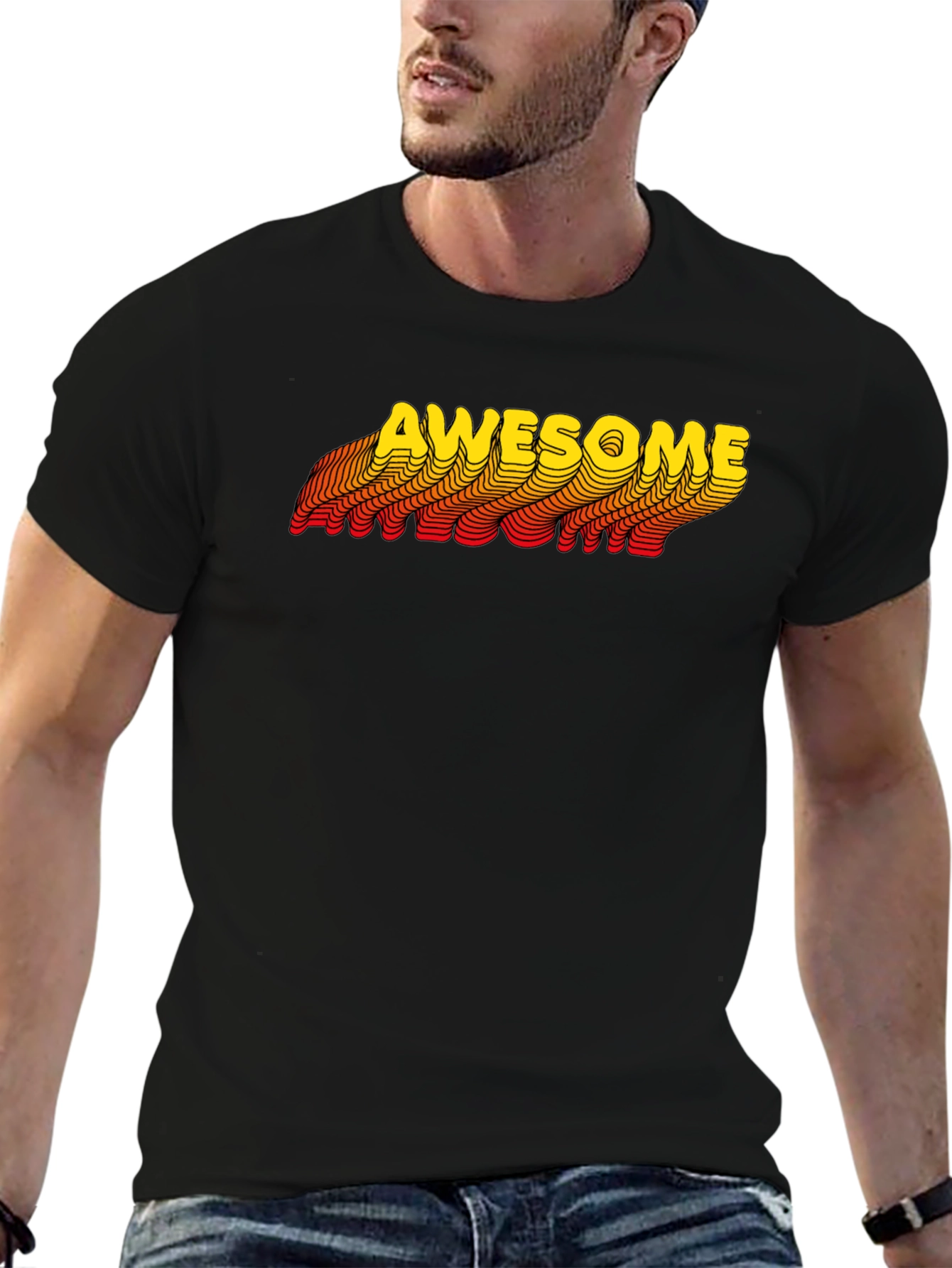 Awesome Retro Style Graphic T-Shirt