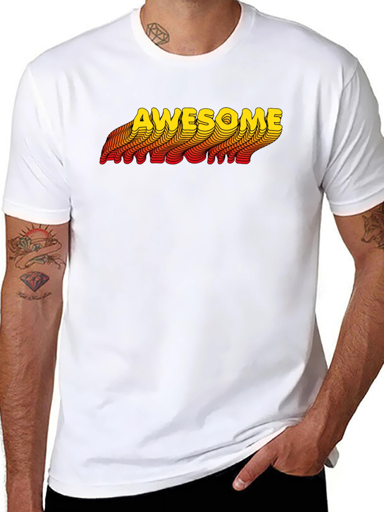 Awesome Retro Style Graphic T-Shirt