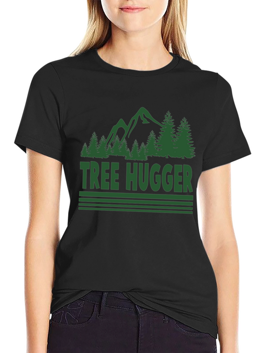 Tree Hugger Graphic Tee - Nature Lover T-Shirt