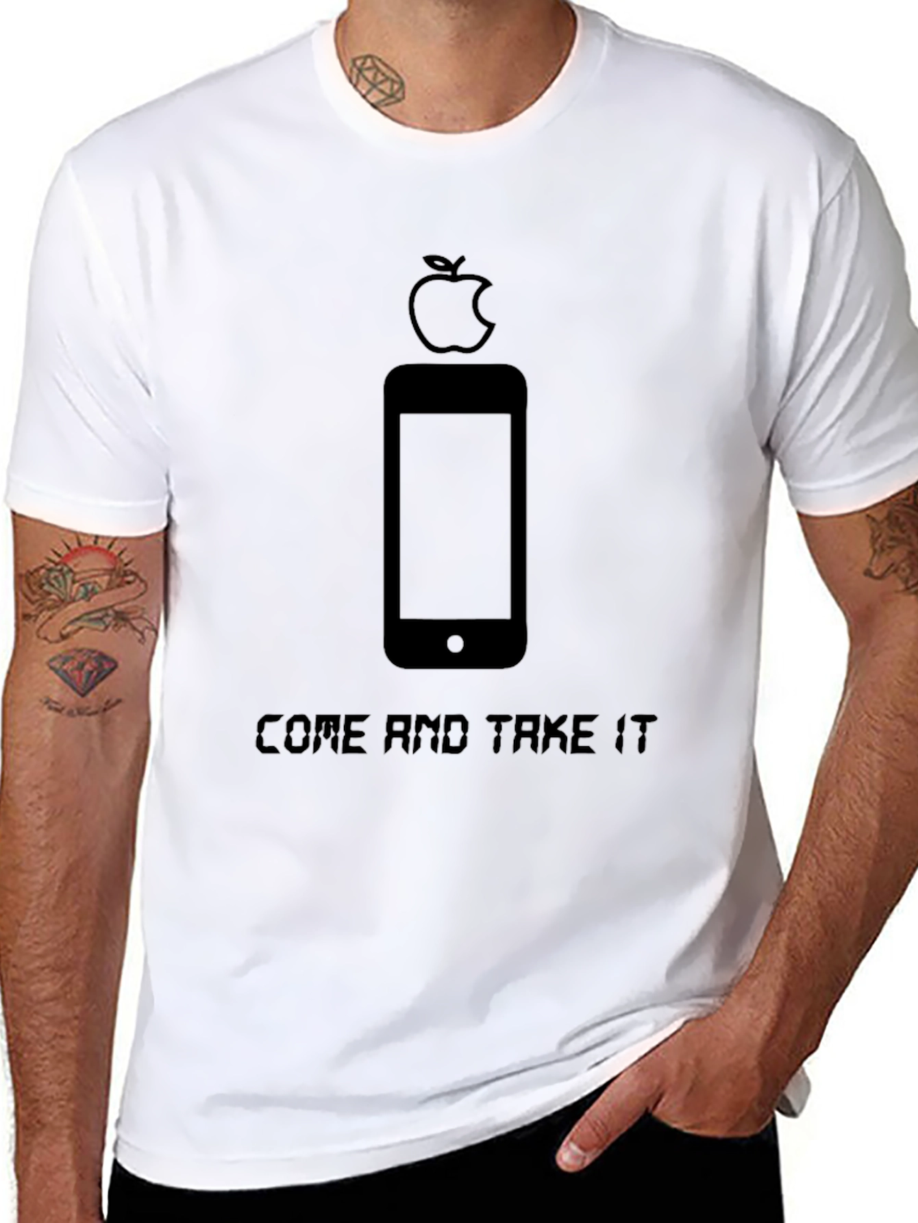 Come and Take It - Apple iPhone T-Shirt