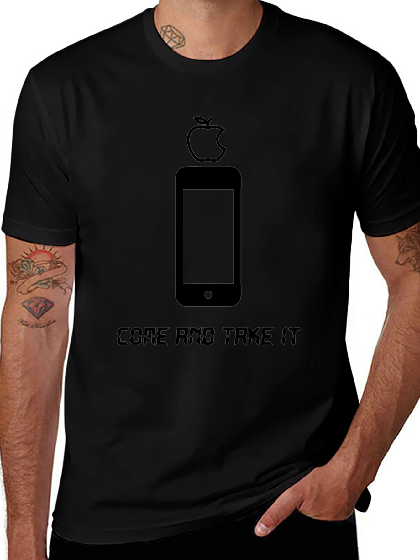 Come and Take It - Apple iPhone T-Shirt