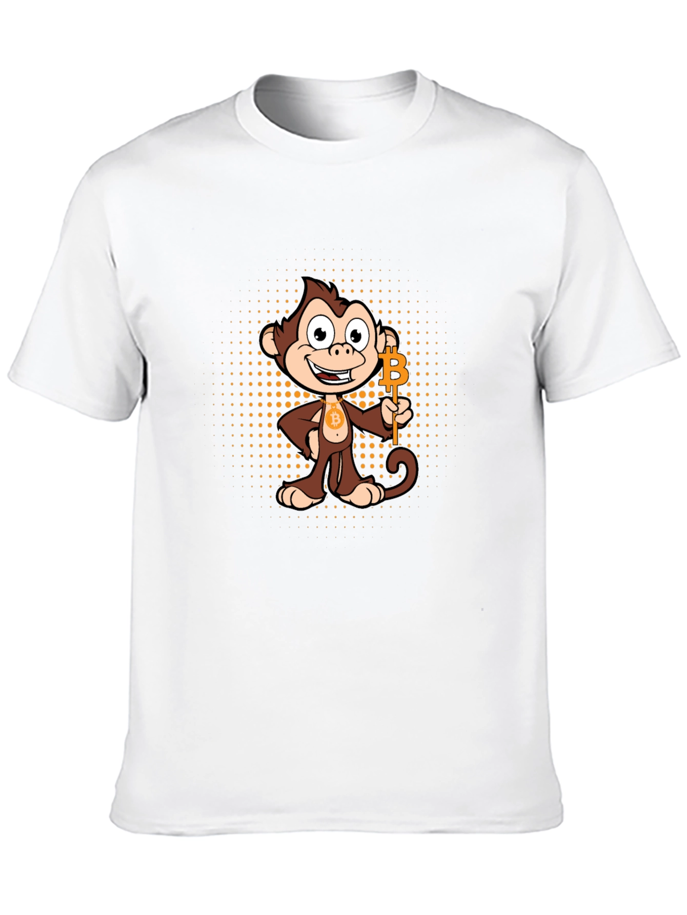 Bitcoin Monkey T-Shirt - Crypto Tee