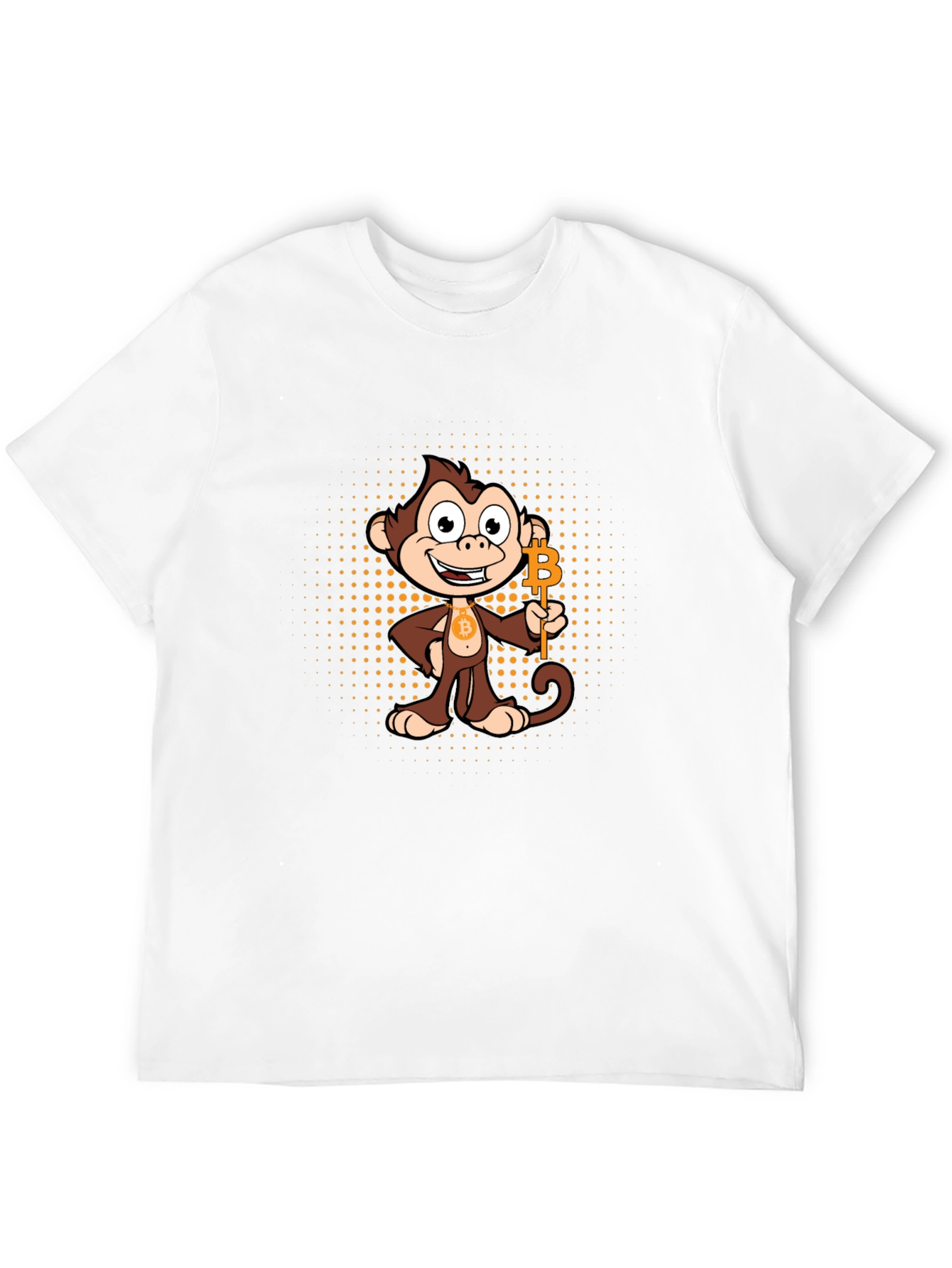 Bitcoin Monkey T-Shirt - Crypto Tee