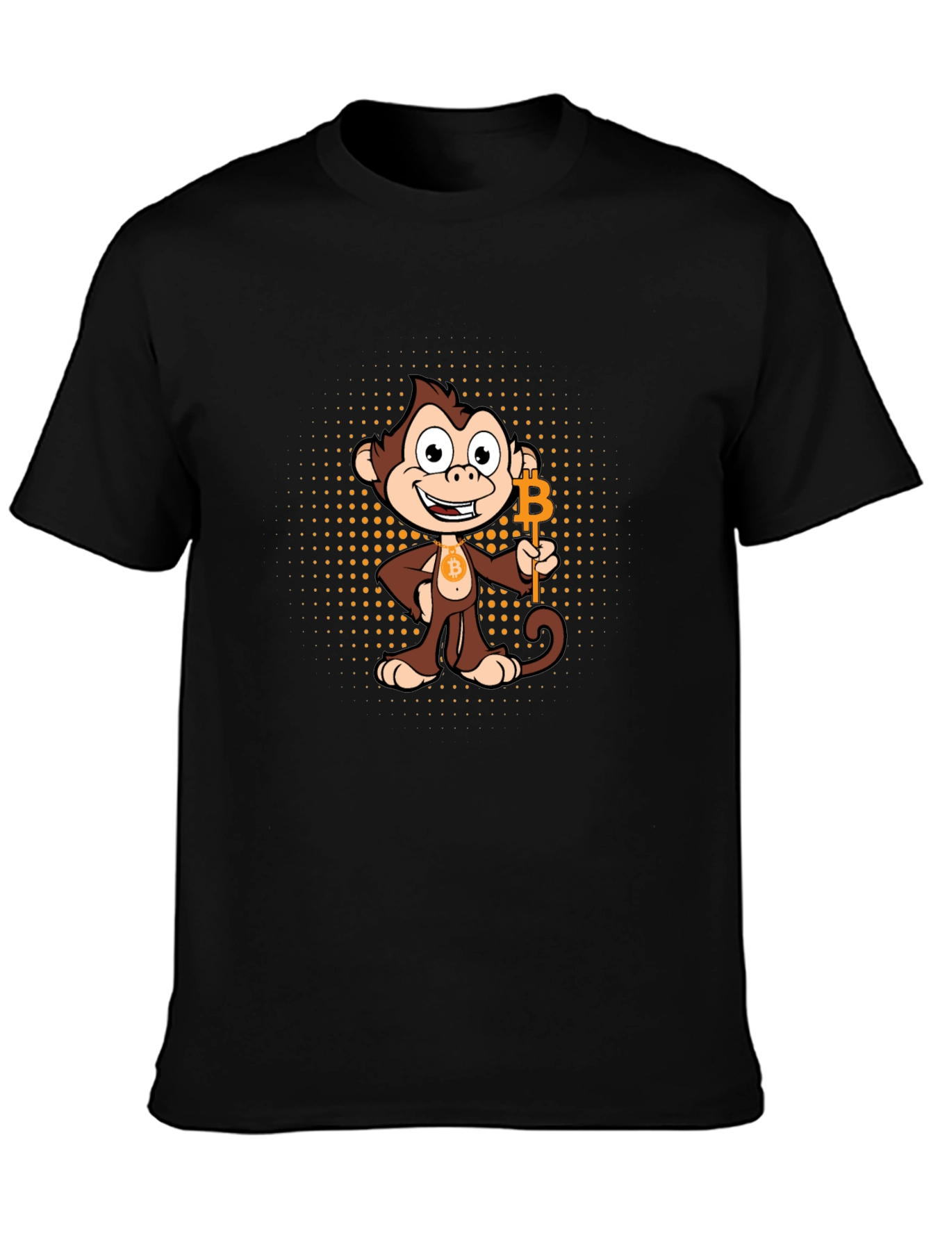 Bitcoin Monkey T-Shirt - Crypto Tee