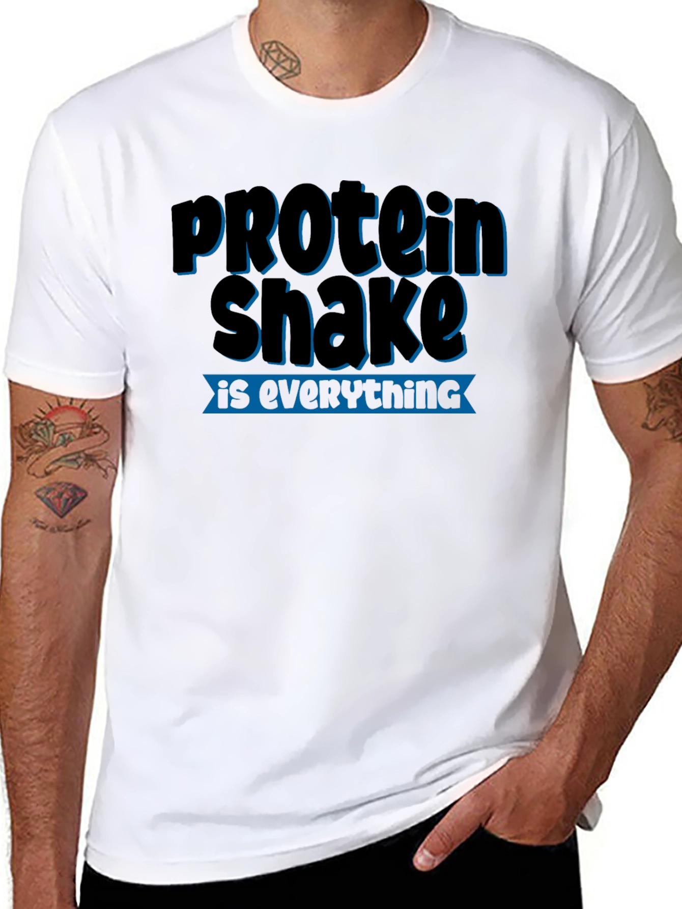 Protein Shake Is Everything Graphic Tee