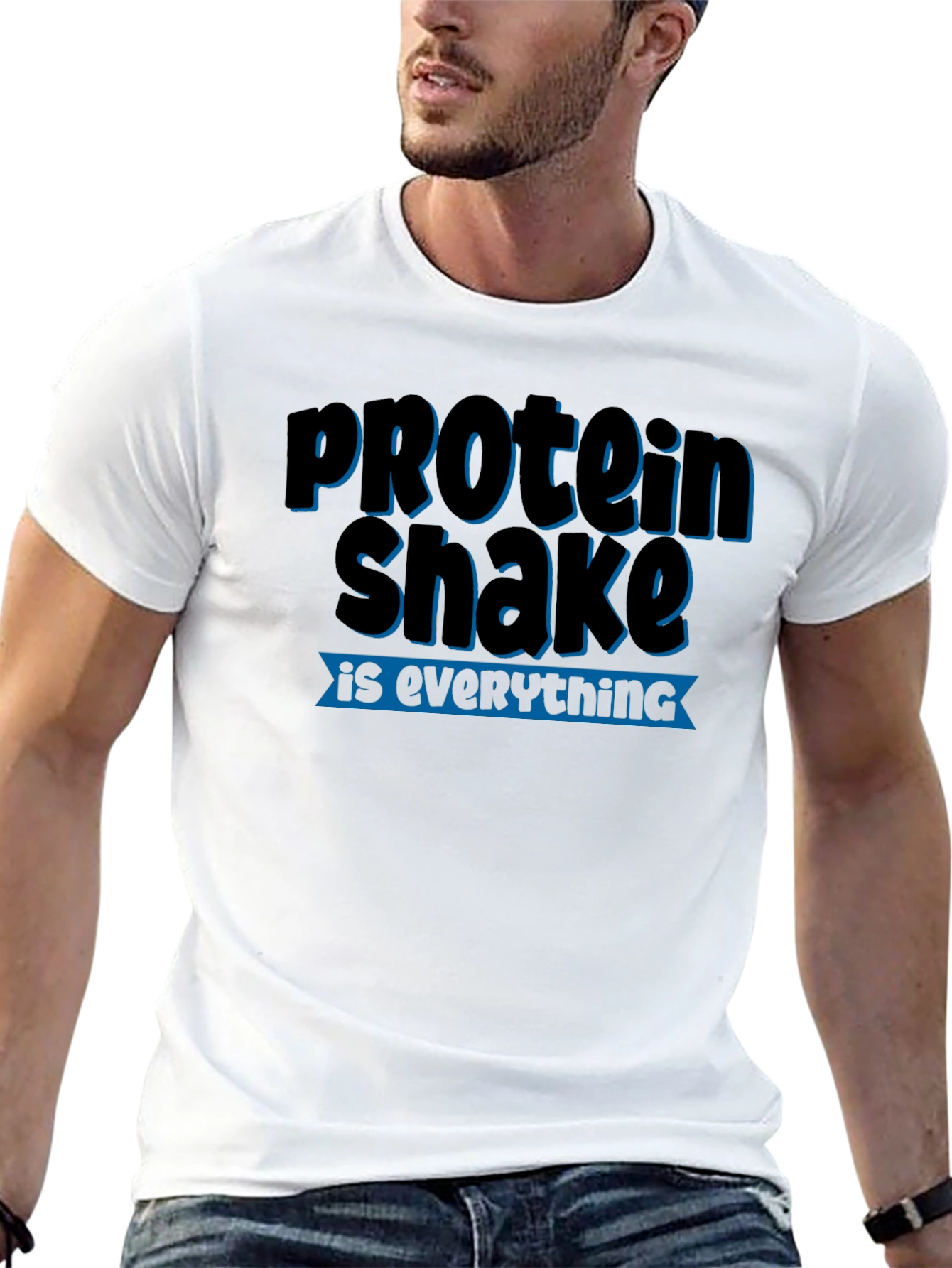 Protein Shake Is Everything Graphic Tee