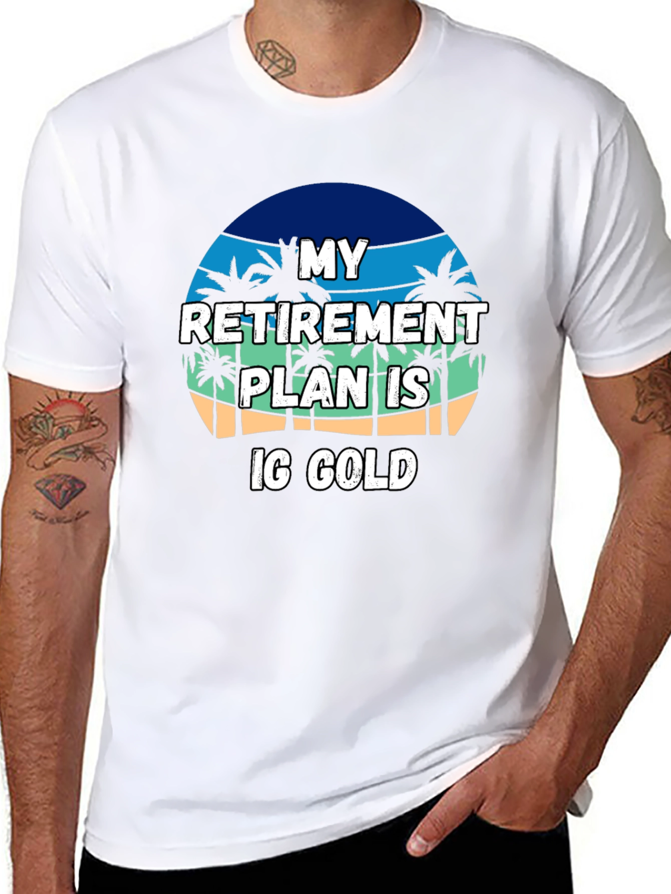 My Retirement Plan is IG Gold T-Shirt