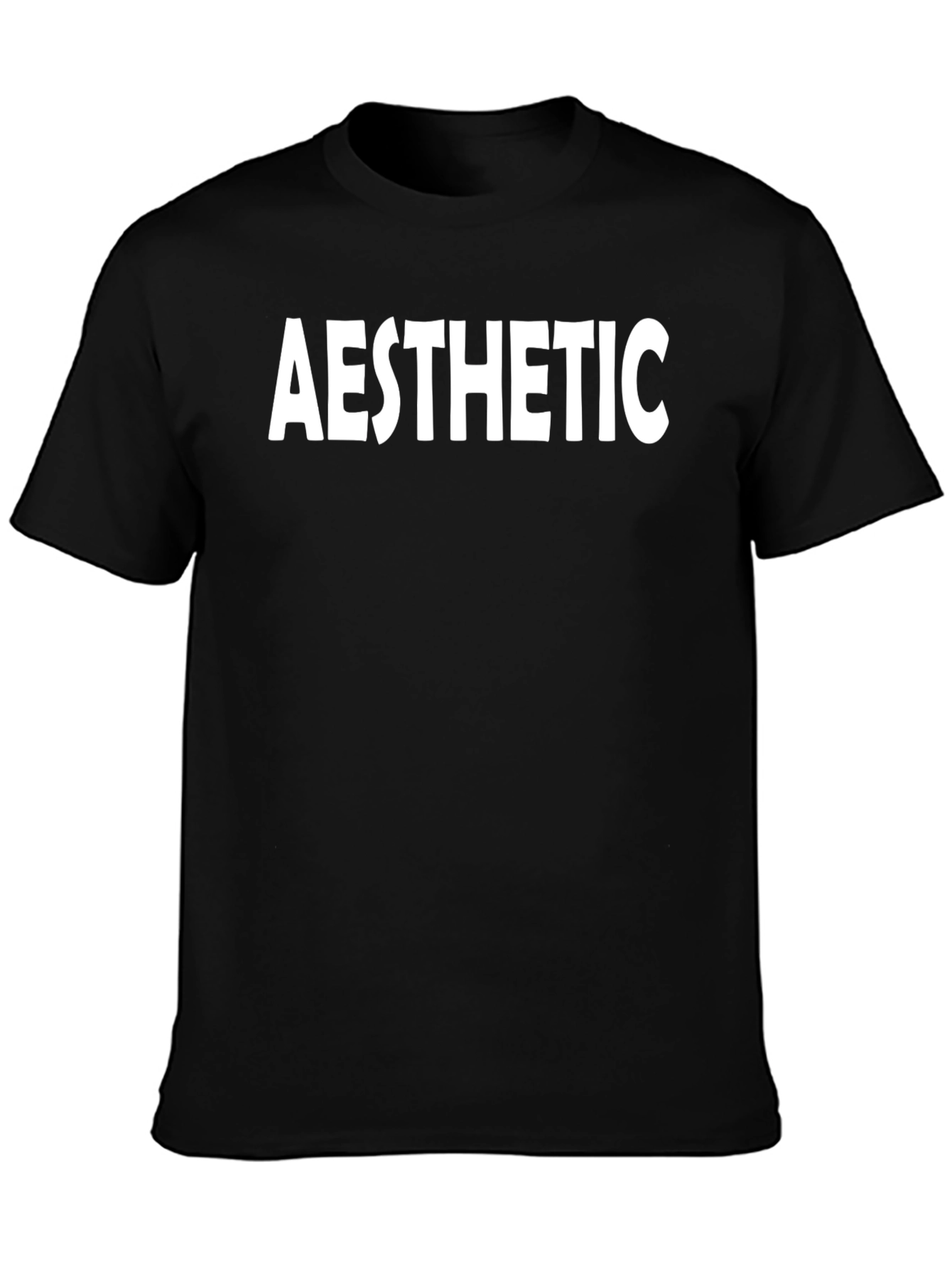 Aesthetic Black T-Shirt