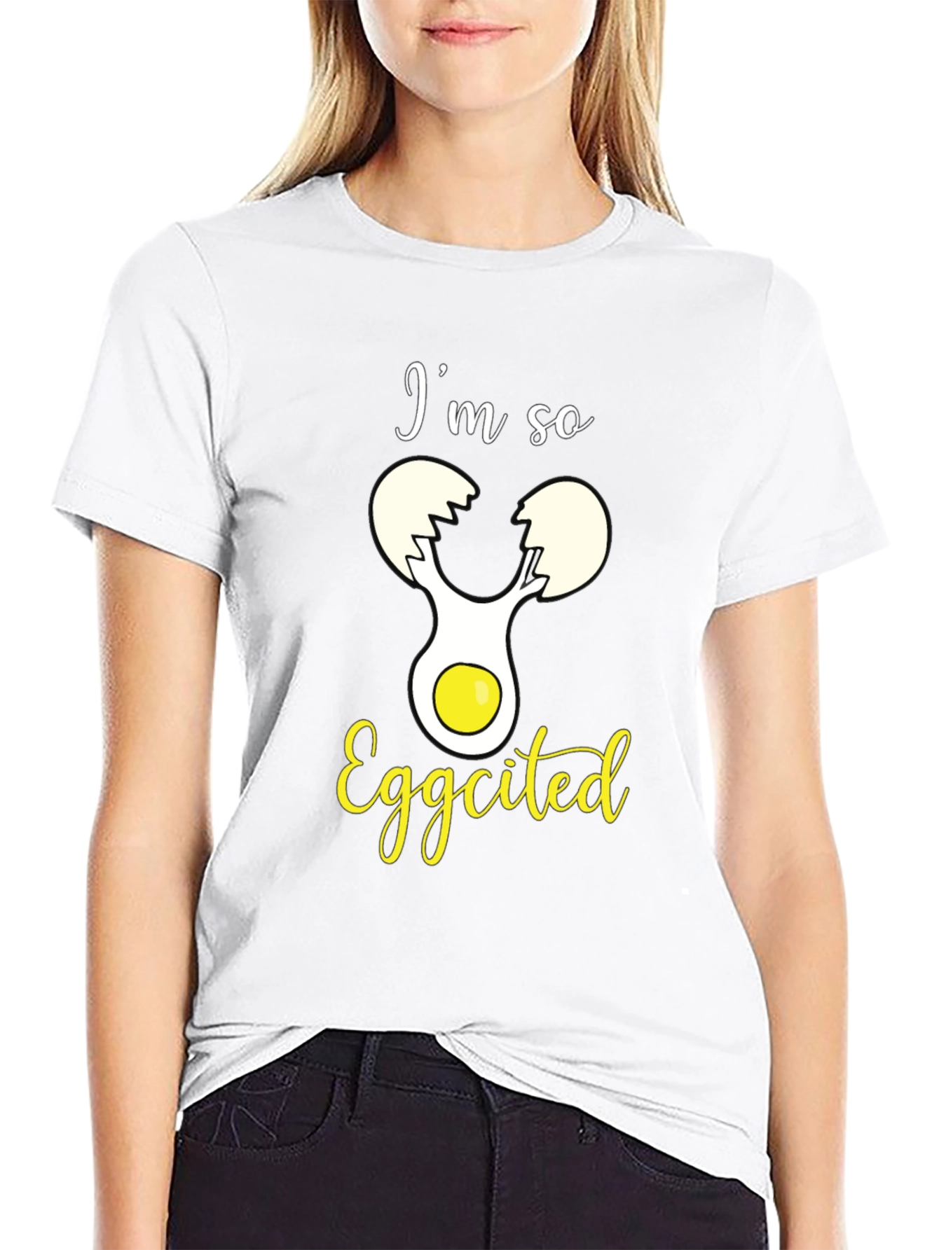 Eggcited T-Shirt - Funny Egg Lover Tee