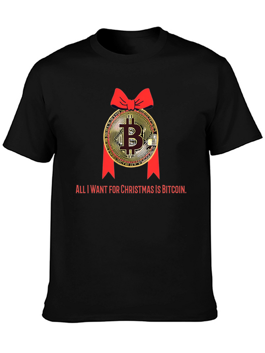 Bitcoin Christmas T-Shirt - Crypto Holiday Tee
