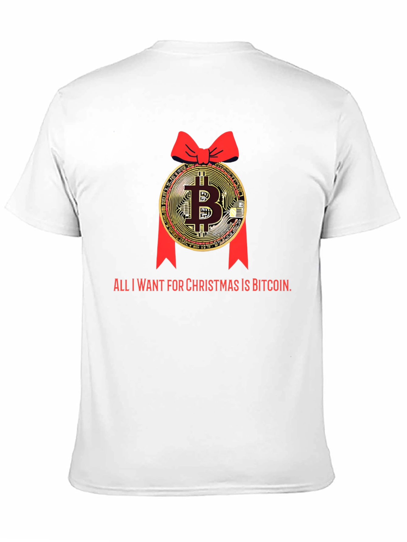 Bitcoin Christmas T-Shirt - Crypto Holiday Tee