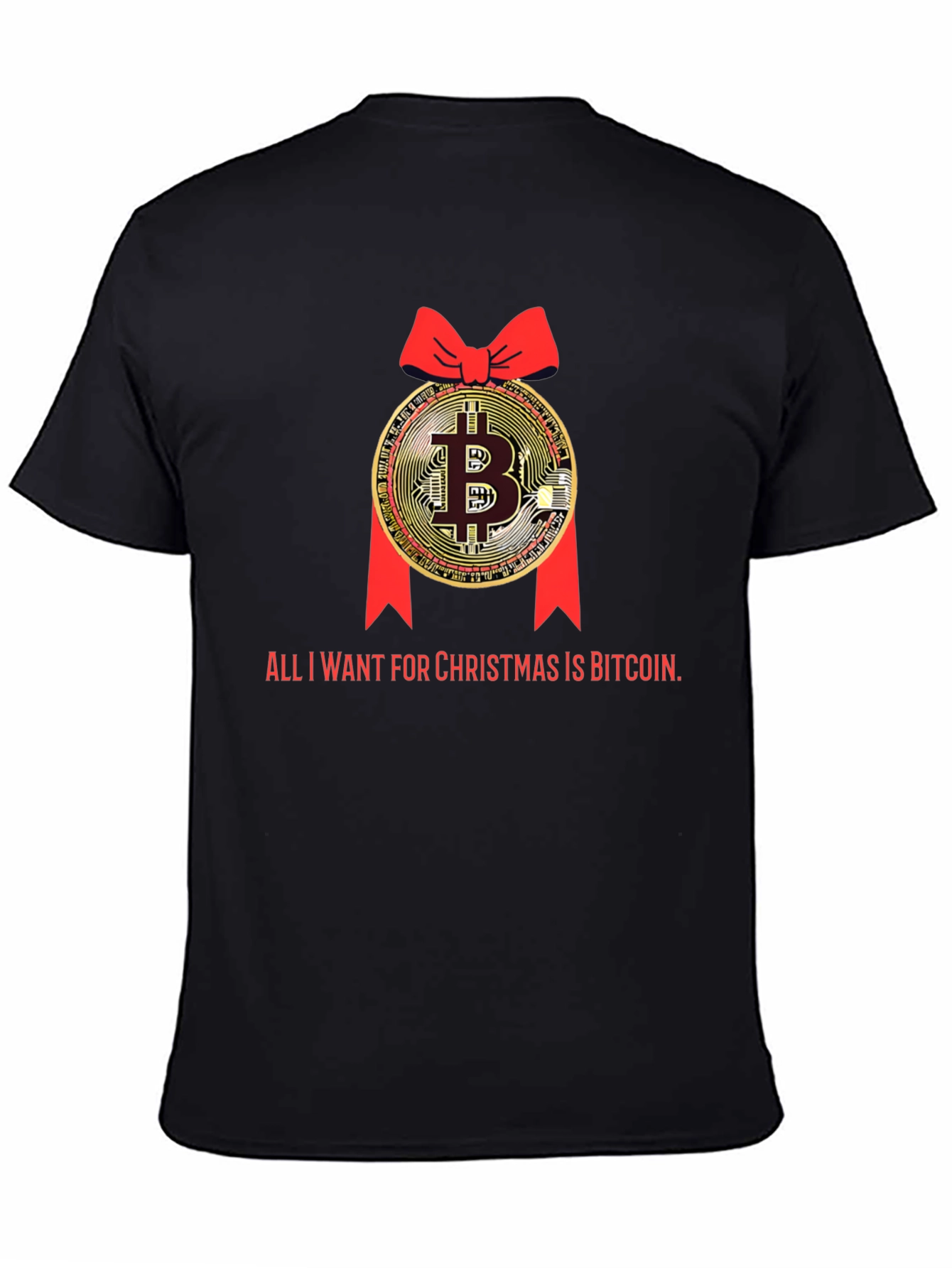Bitcoin Christmas T-Shirt - Crypto Holiday Tee