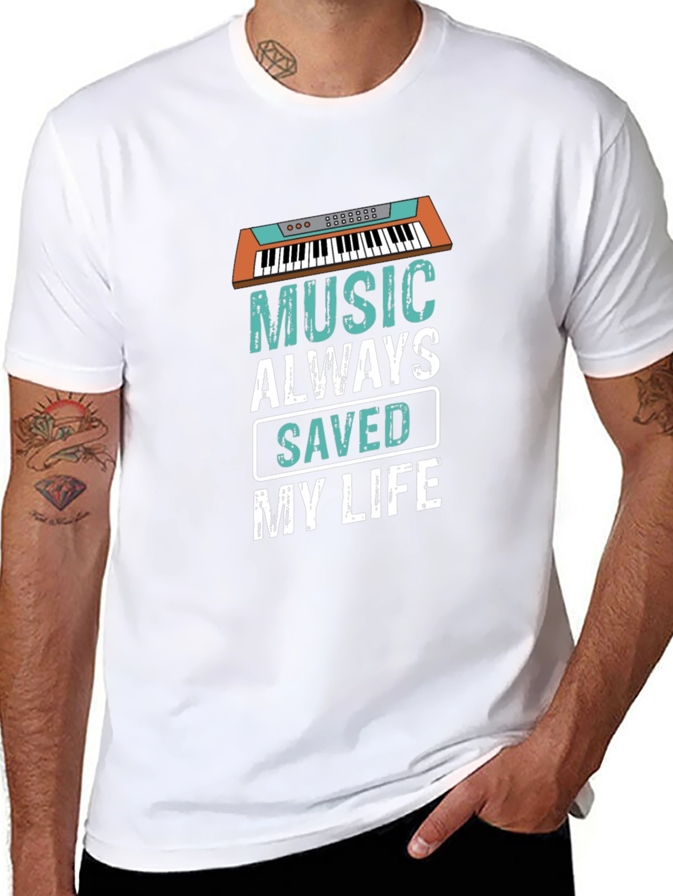 Music Saved My Life T-Shirt