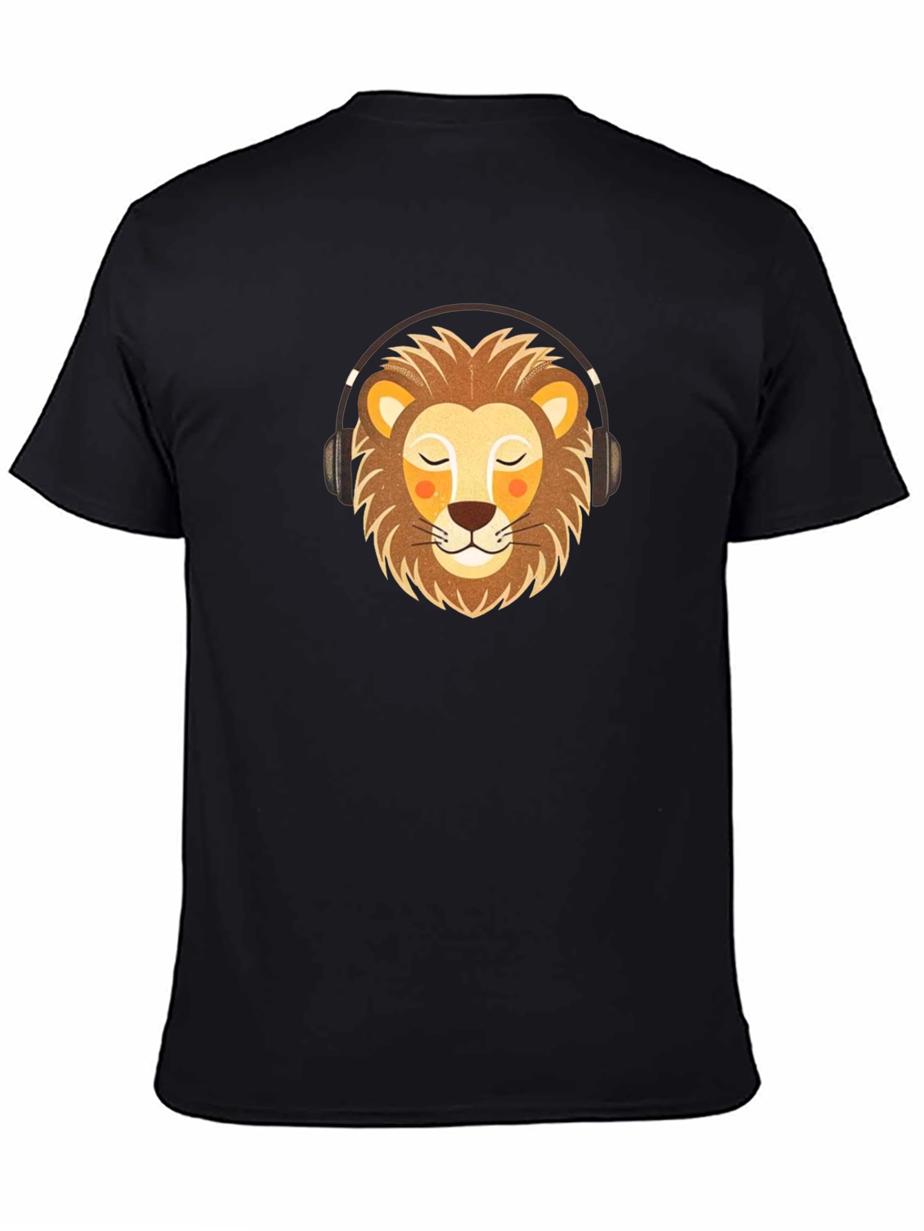 Lion Headphone Graphic Tee