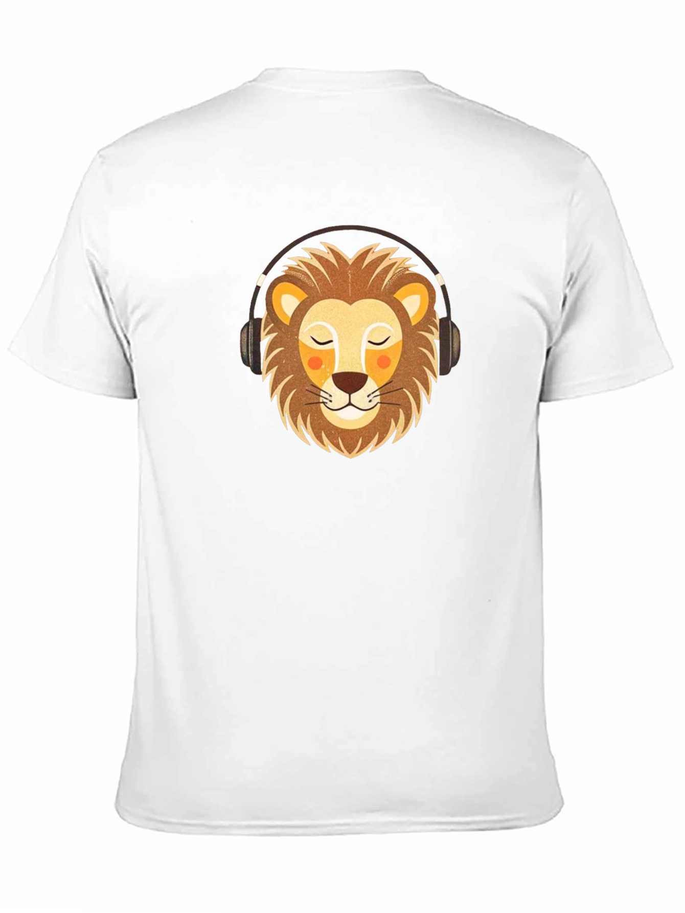 Lion Headphone Graphic Tee