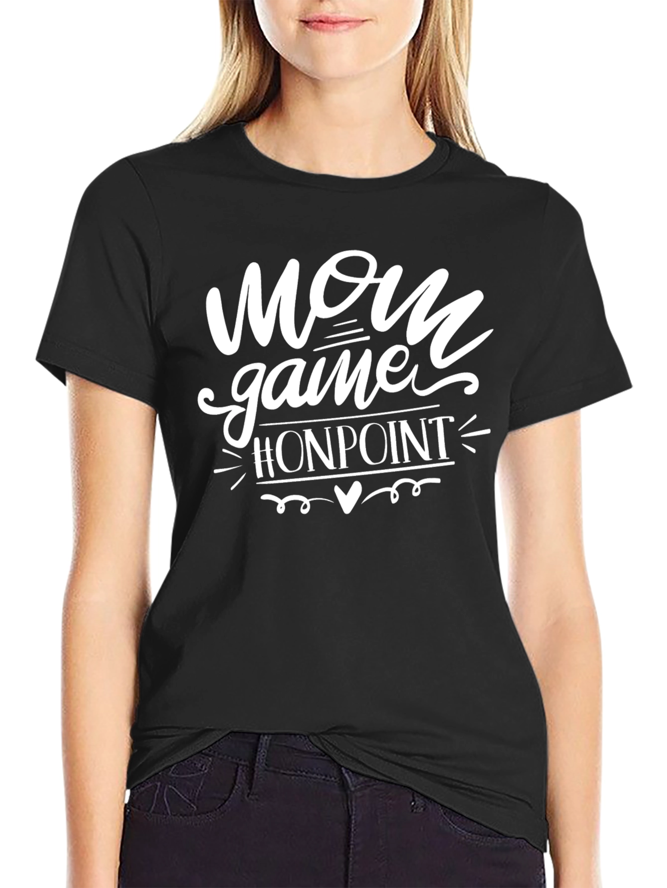 Mom Game On Point T-Shirt - Stylish Casual Tee
