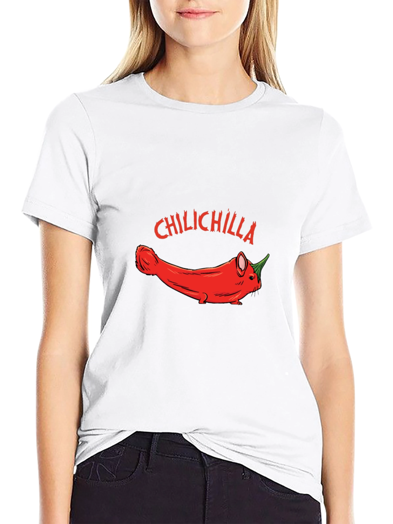 Chilichilla Funny Graphic T-Shirt