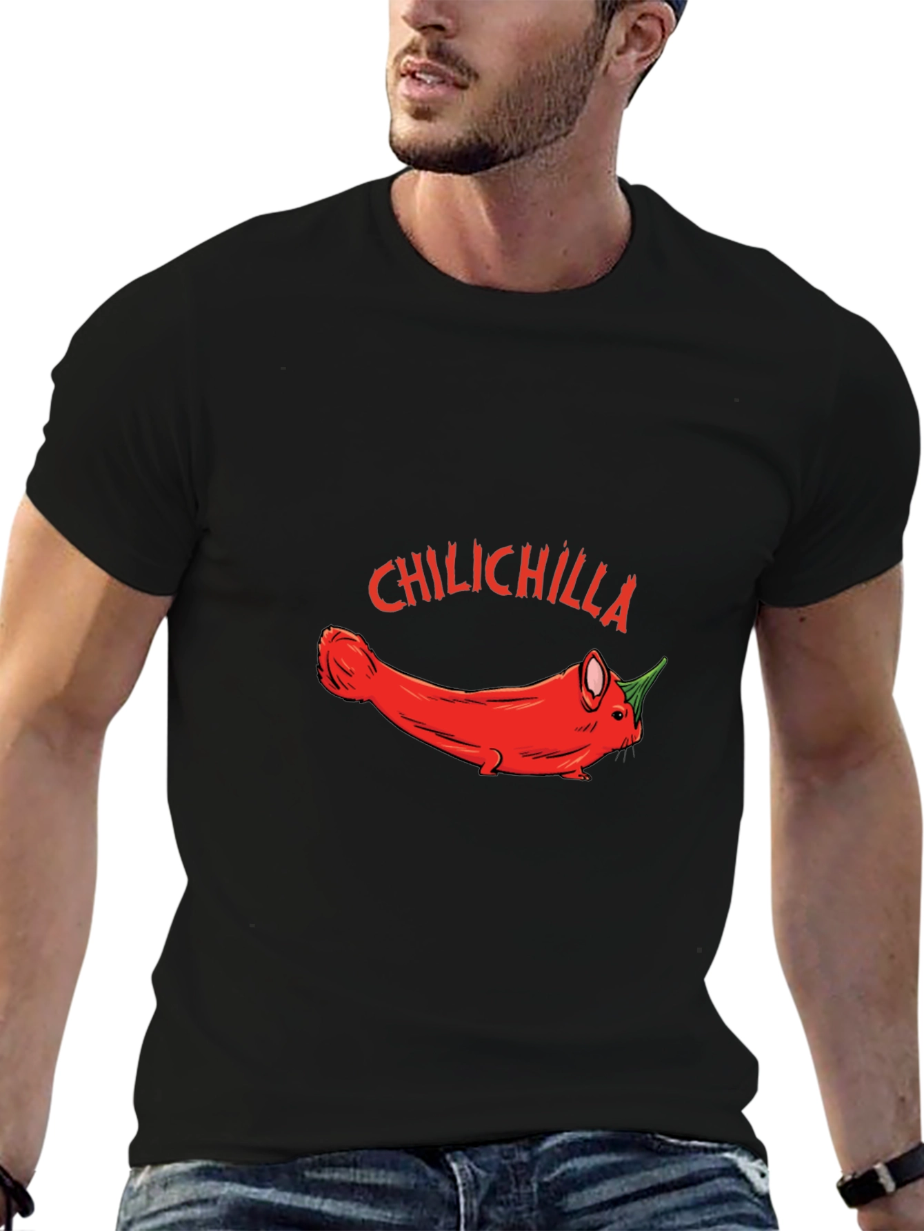 Chilichilla Funny Graphic T-Shirt