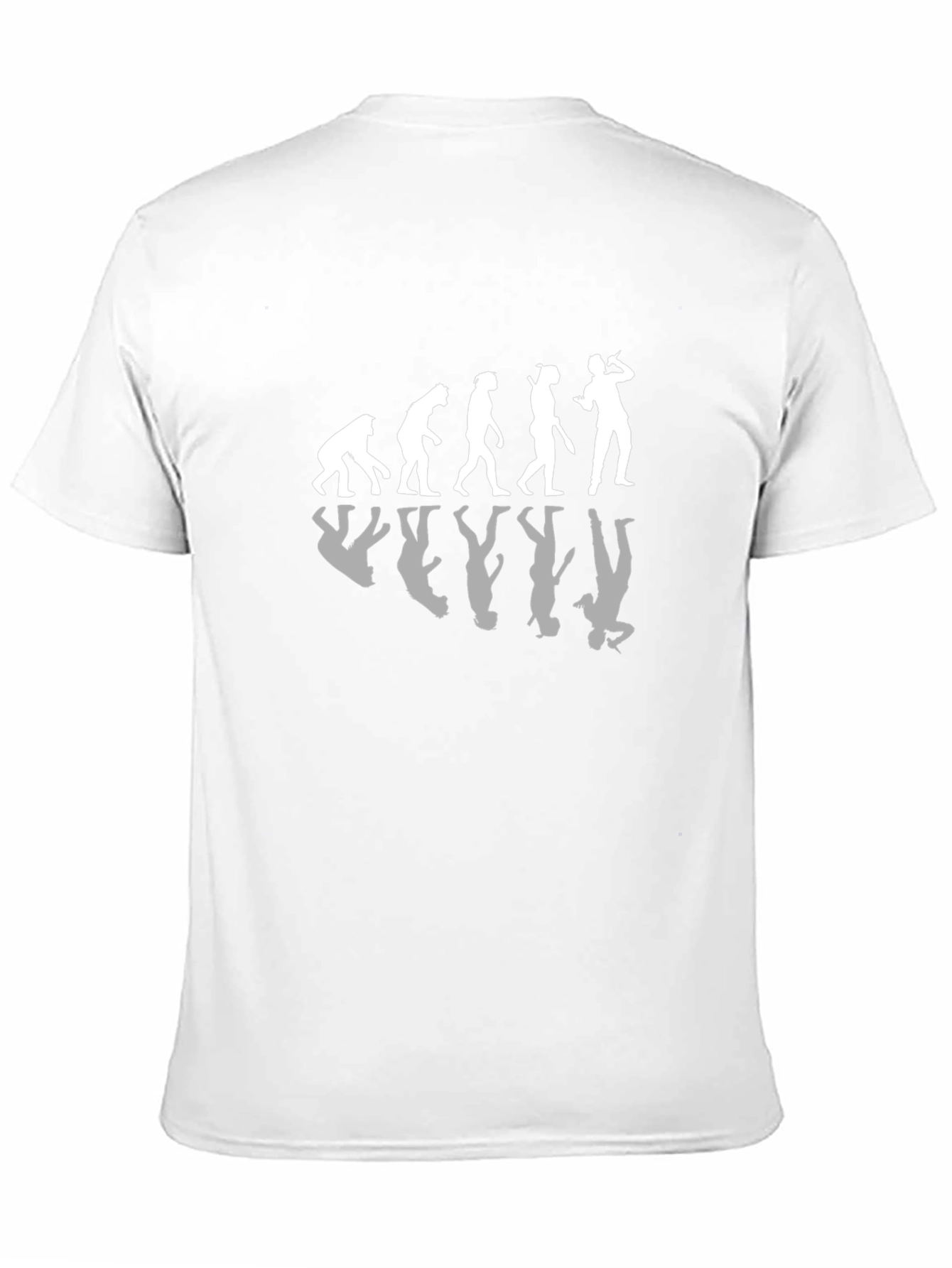 Evolution of Man Black T-Shirt