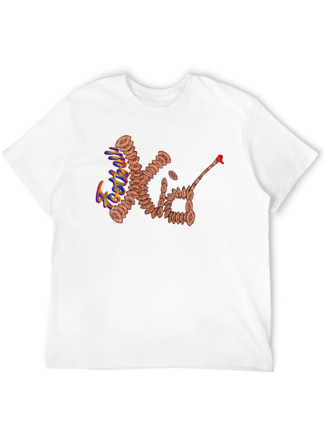 Football XO Black T-Shirt