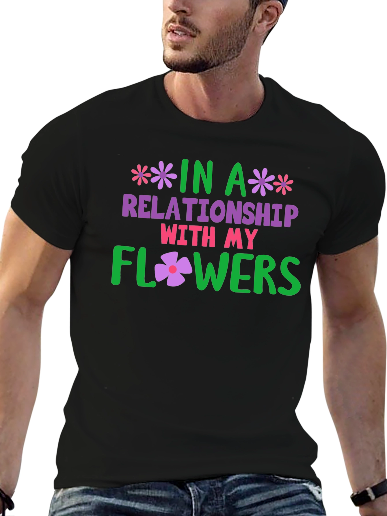 Relationship with my Flowers T-Shirt