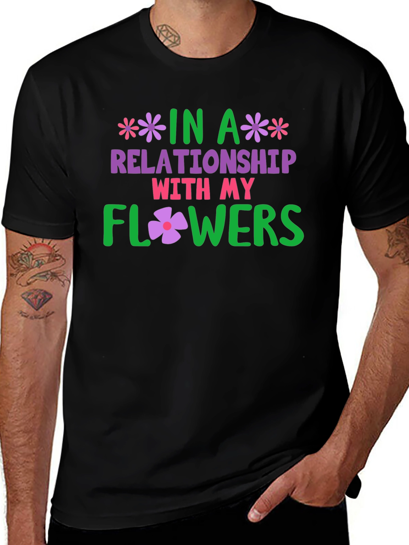 Relationship with my Flowers T-Shirt