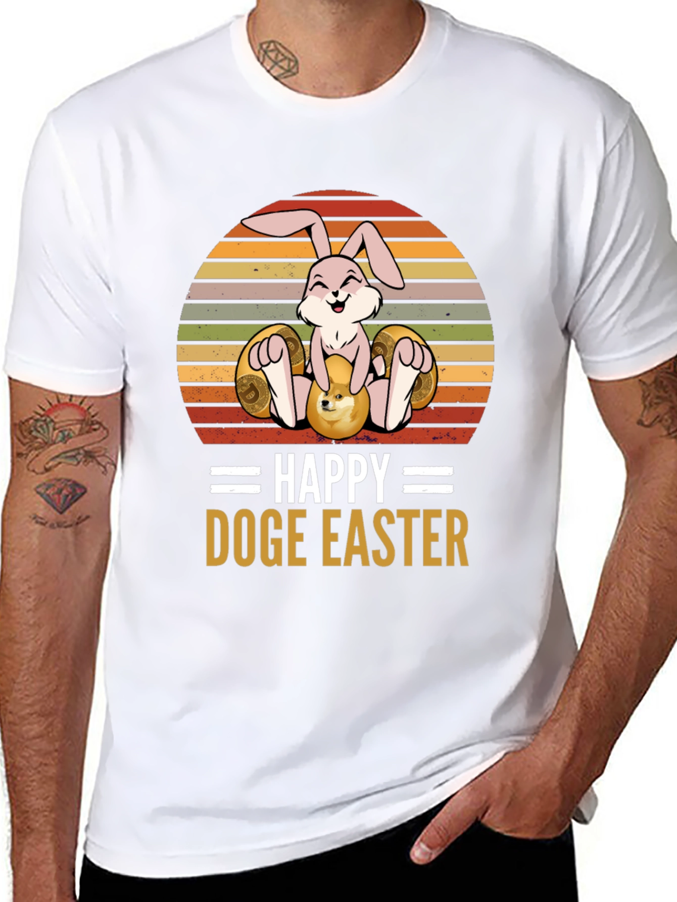 Happy Doge Easter T-Shirt