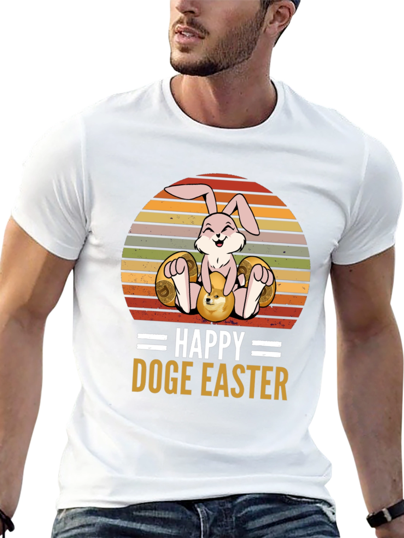 Happy Doge Easter T-Shirt