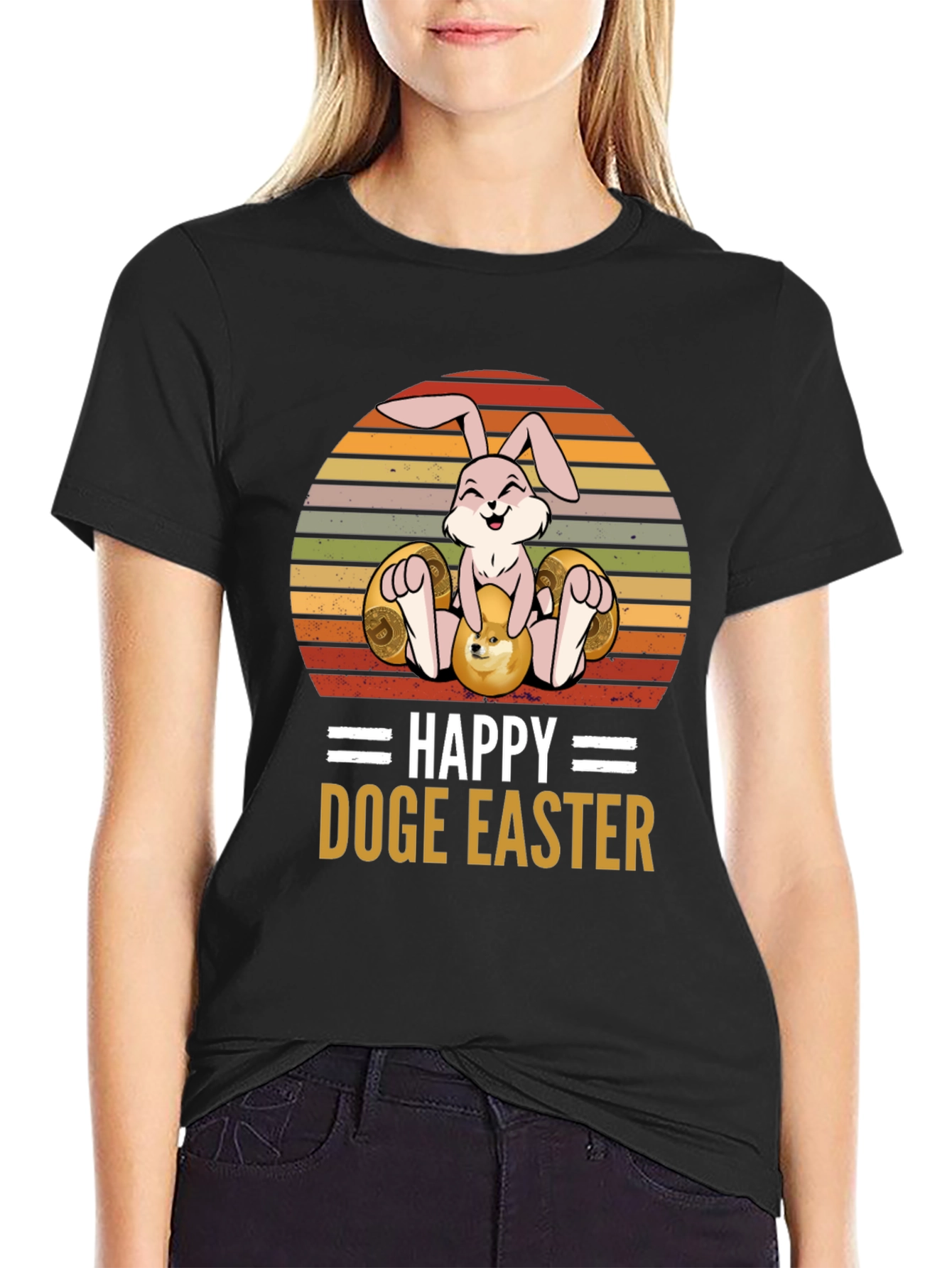 Happy Doge Easter T-Shirt