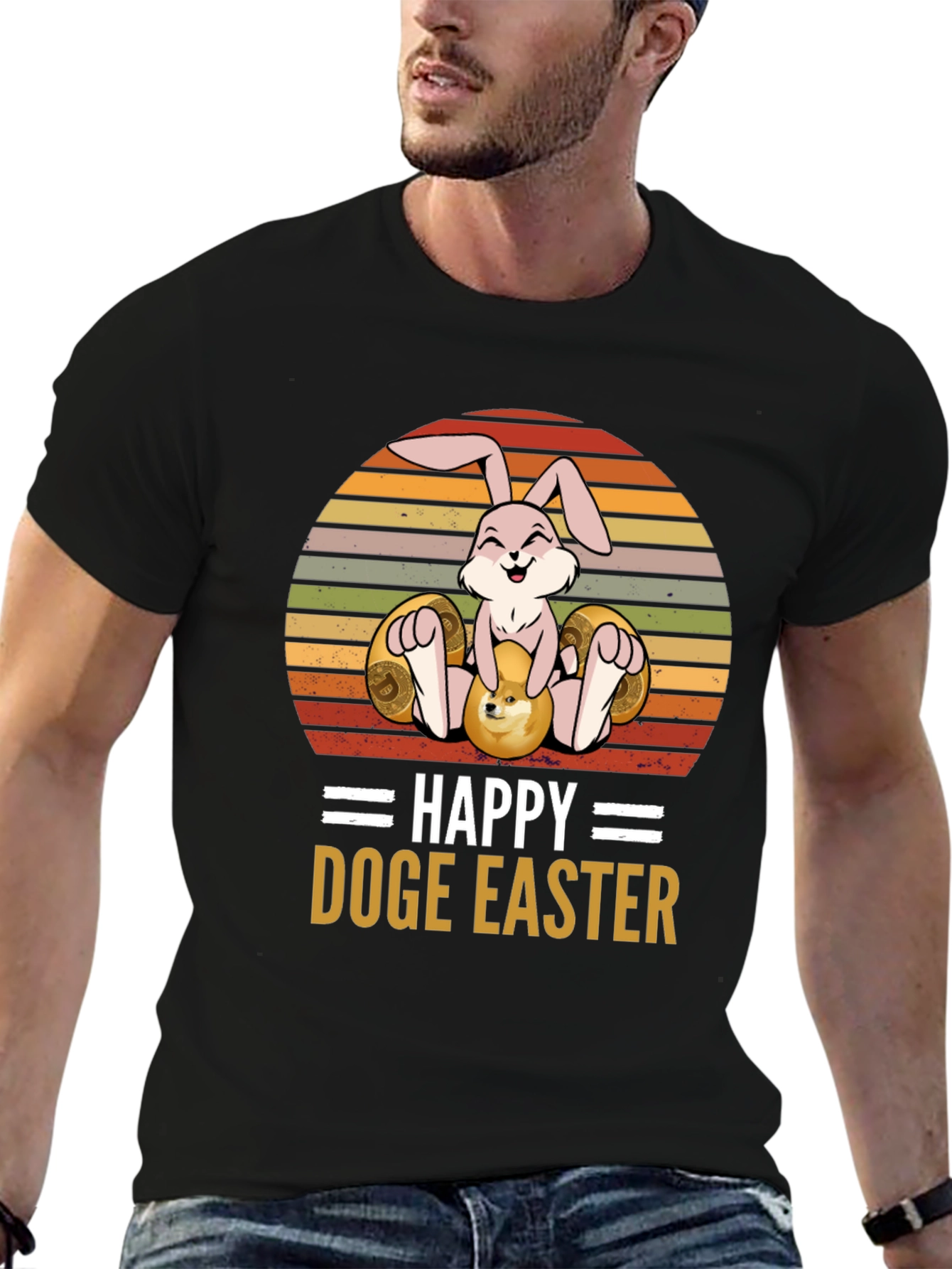 Happy Doge Easter T-Shirt