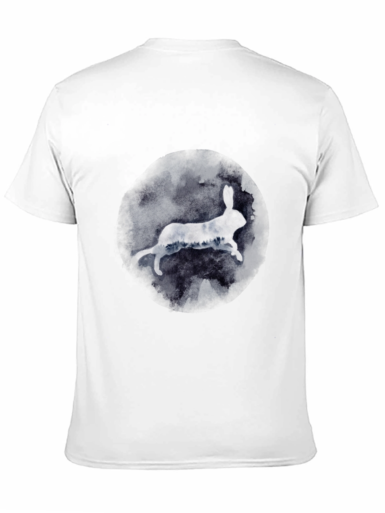 Rabbit Silhouette Graphic Tee