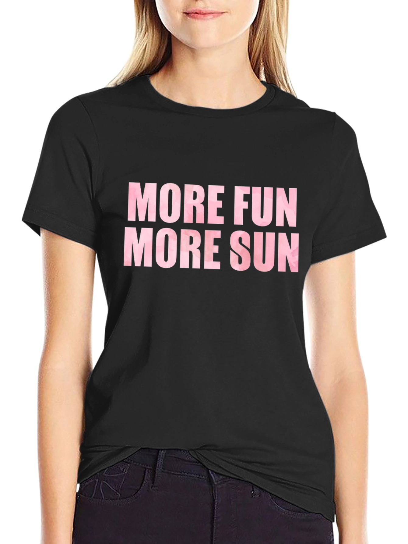 More Fun More Sun Graphic T-Shirt