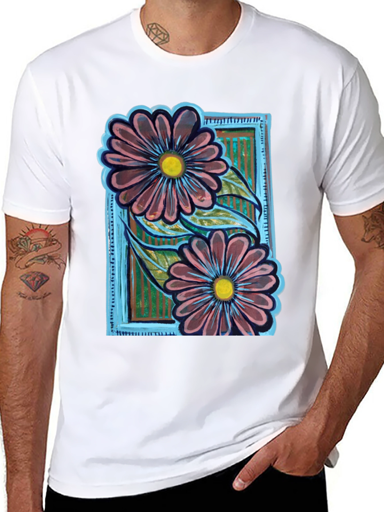 Floral Graphic Print T-Shirt
