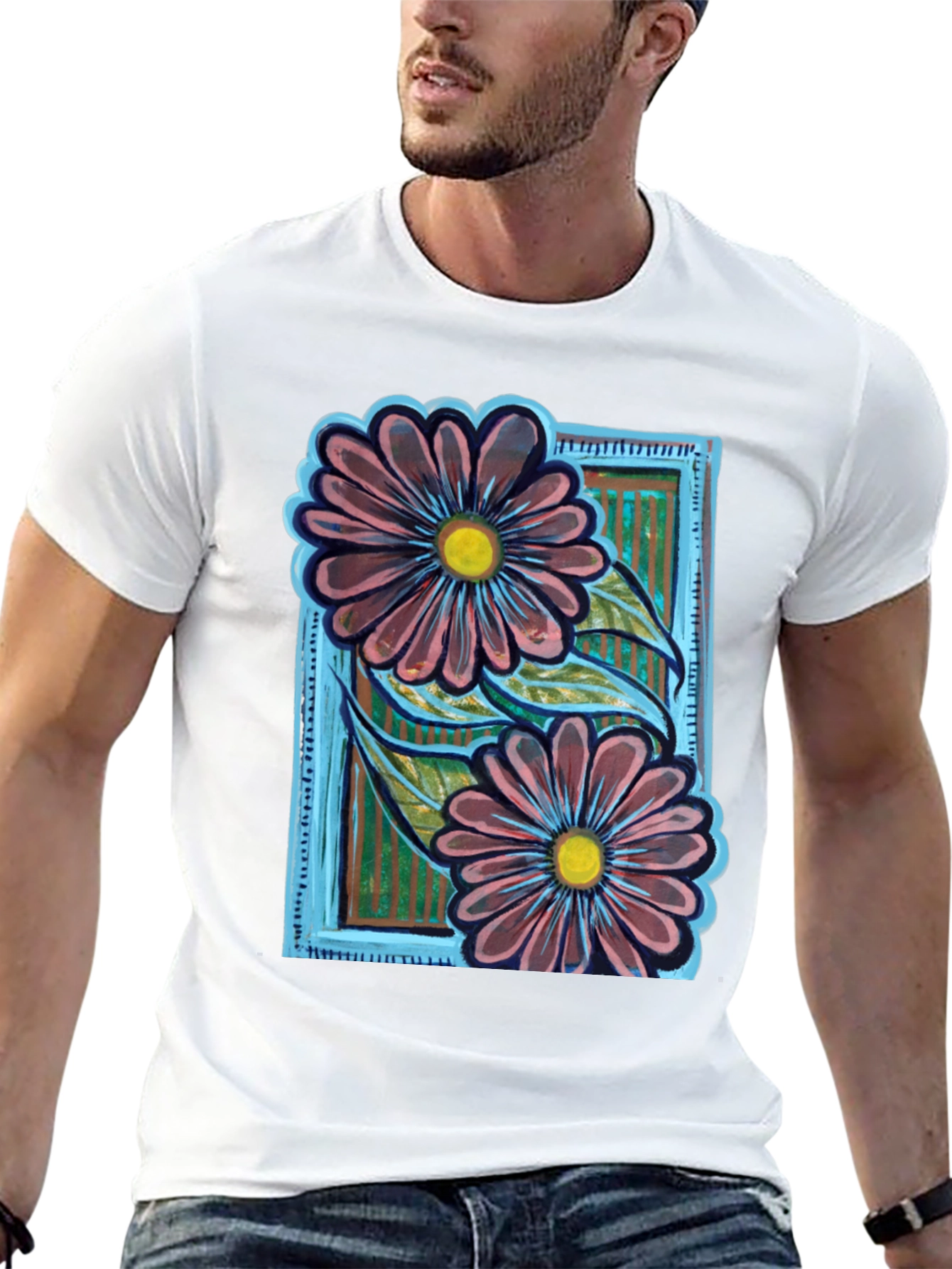 Floral Graphic Print T-Shirt