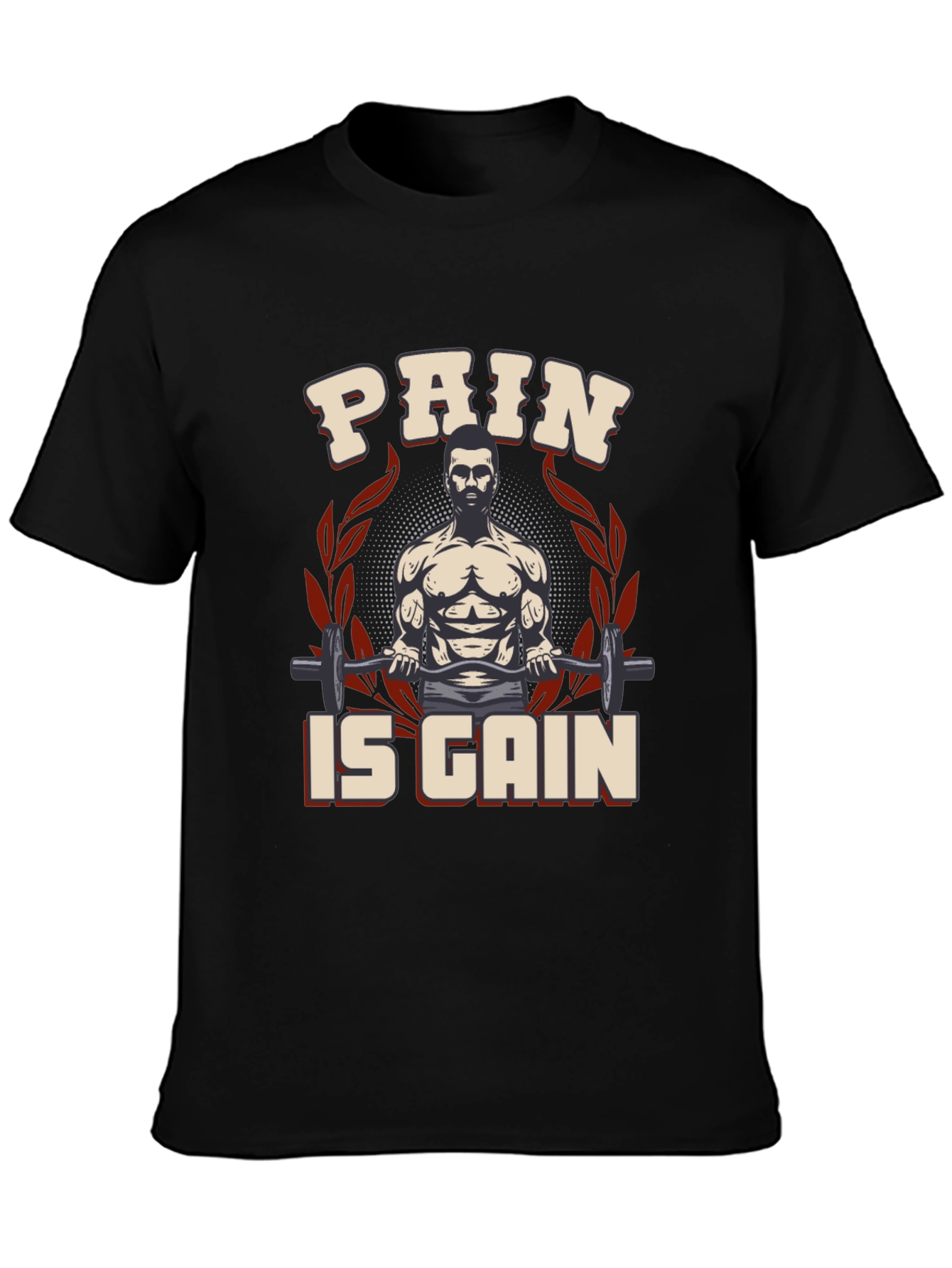 Pain is Gain Gym T-Shirt - Fitness Apparel