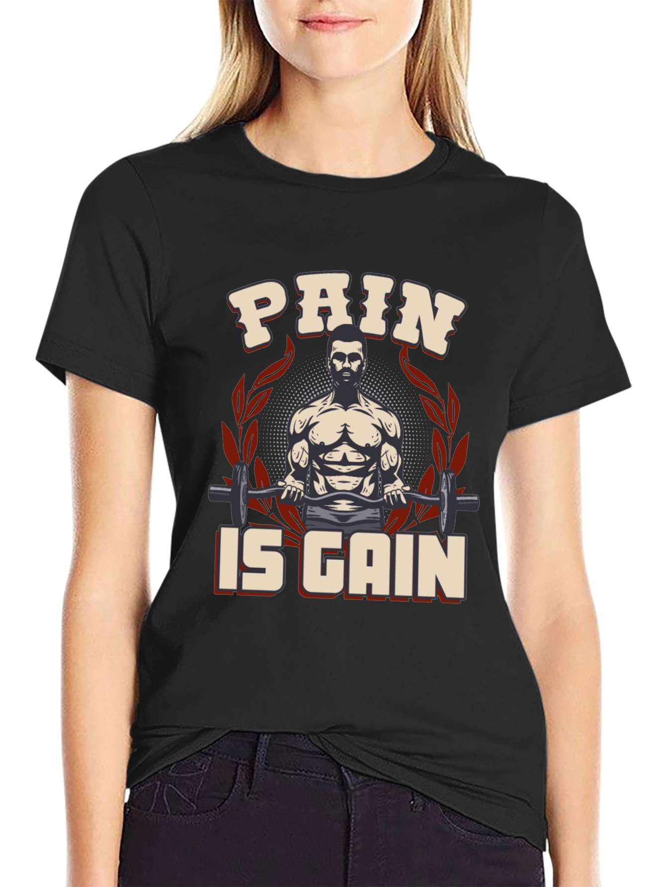 Pain is Gain Gym T-Shirt - Fitness Apparel