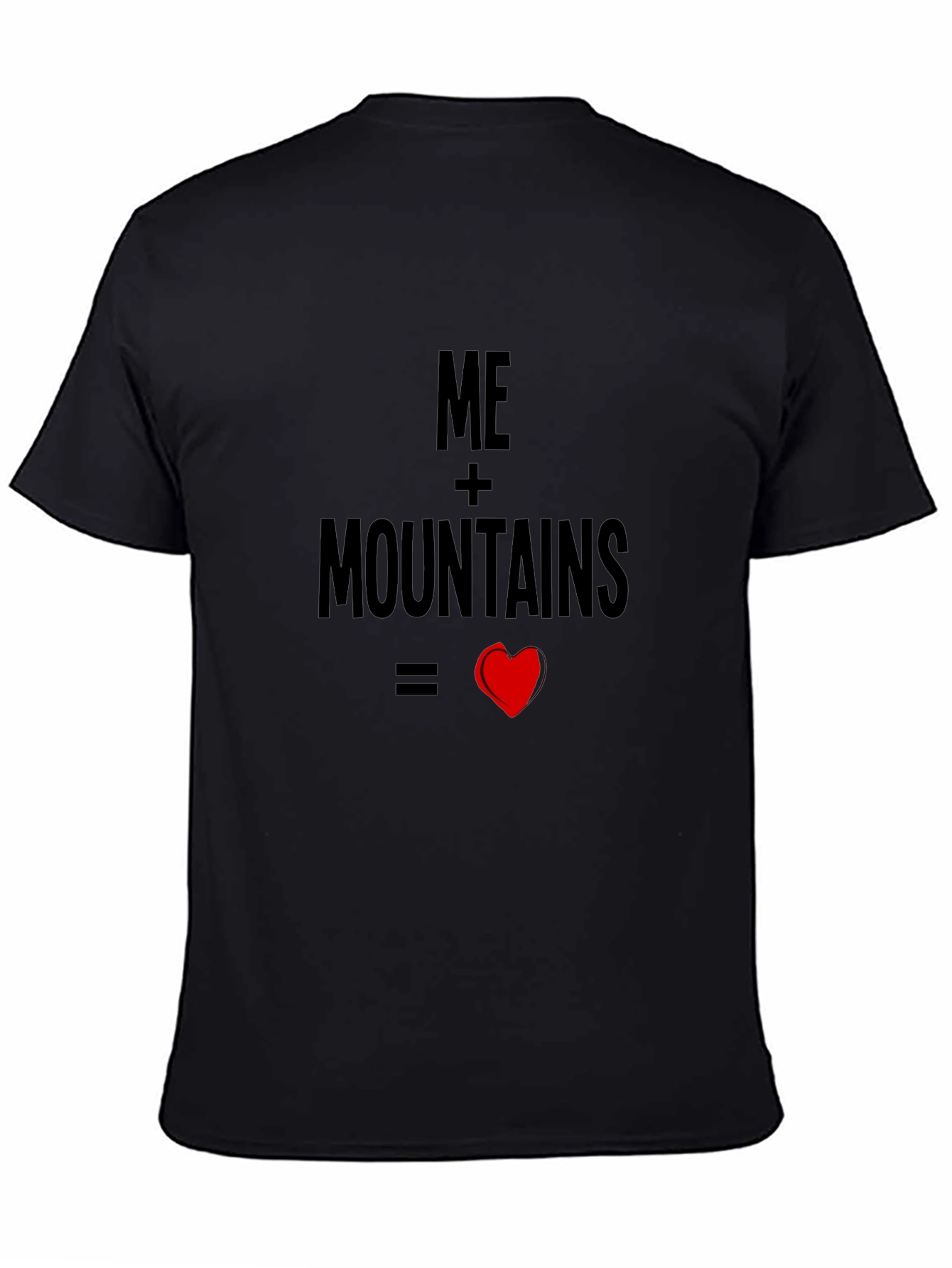 Me + Mountains Heart Graphic Tee