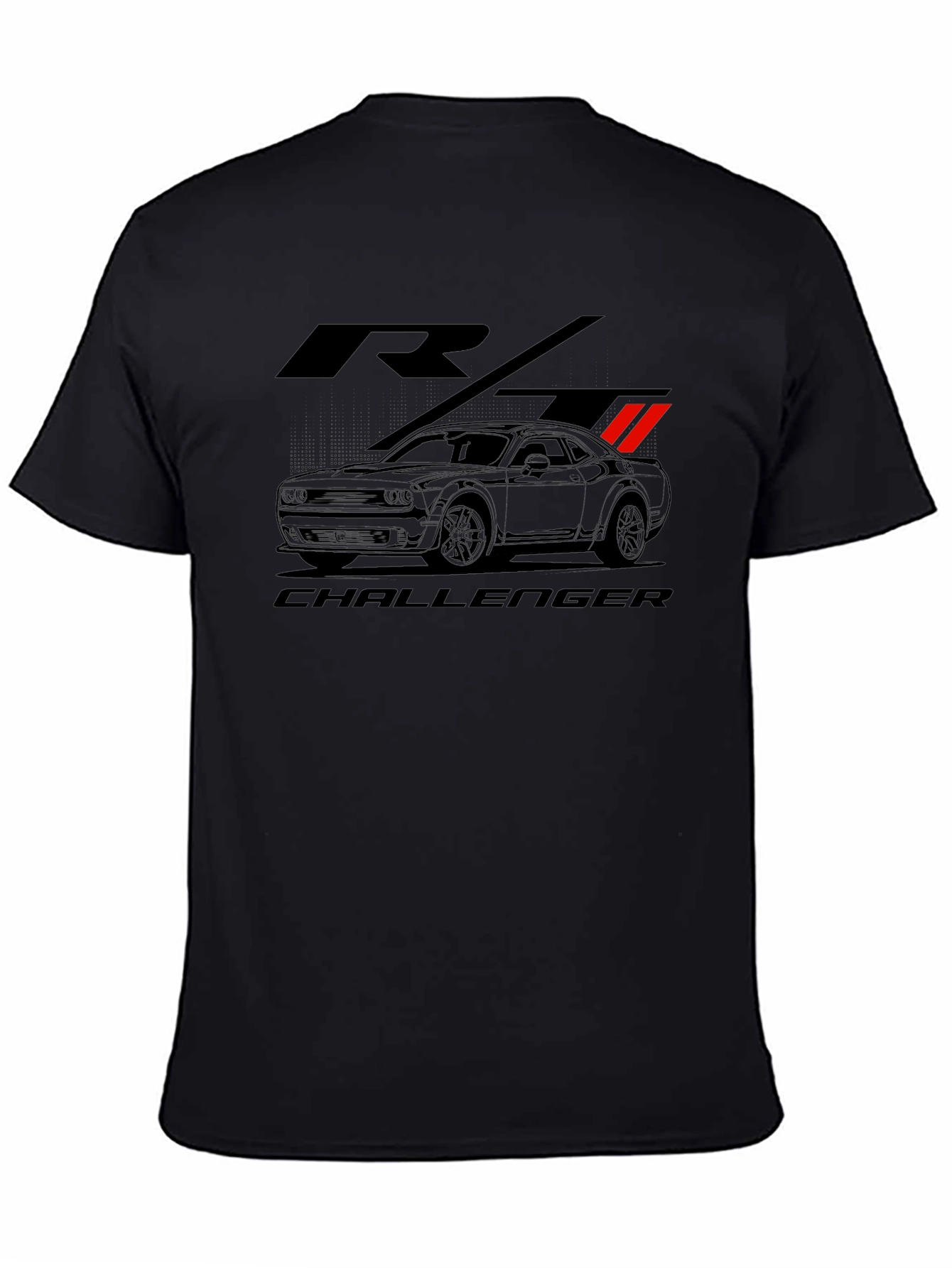 Dodge Challenger RT Graphic Tee - Black