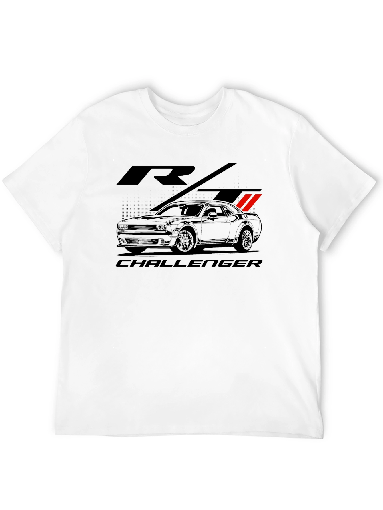Dodge Challenger RT Graphic Tee - Black