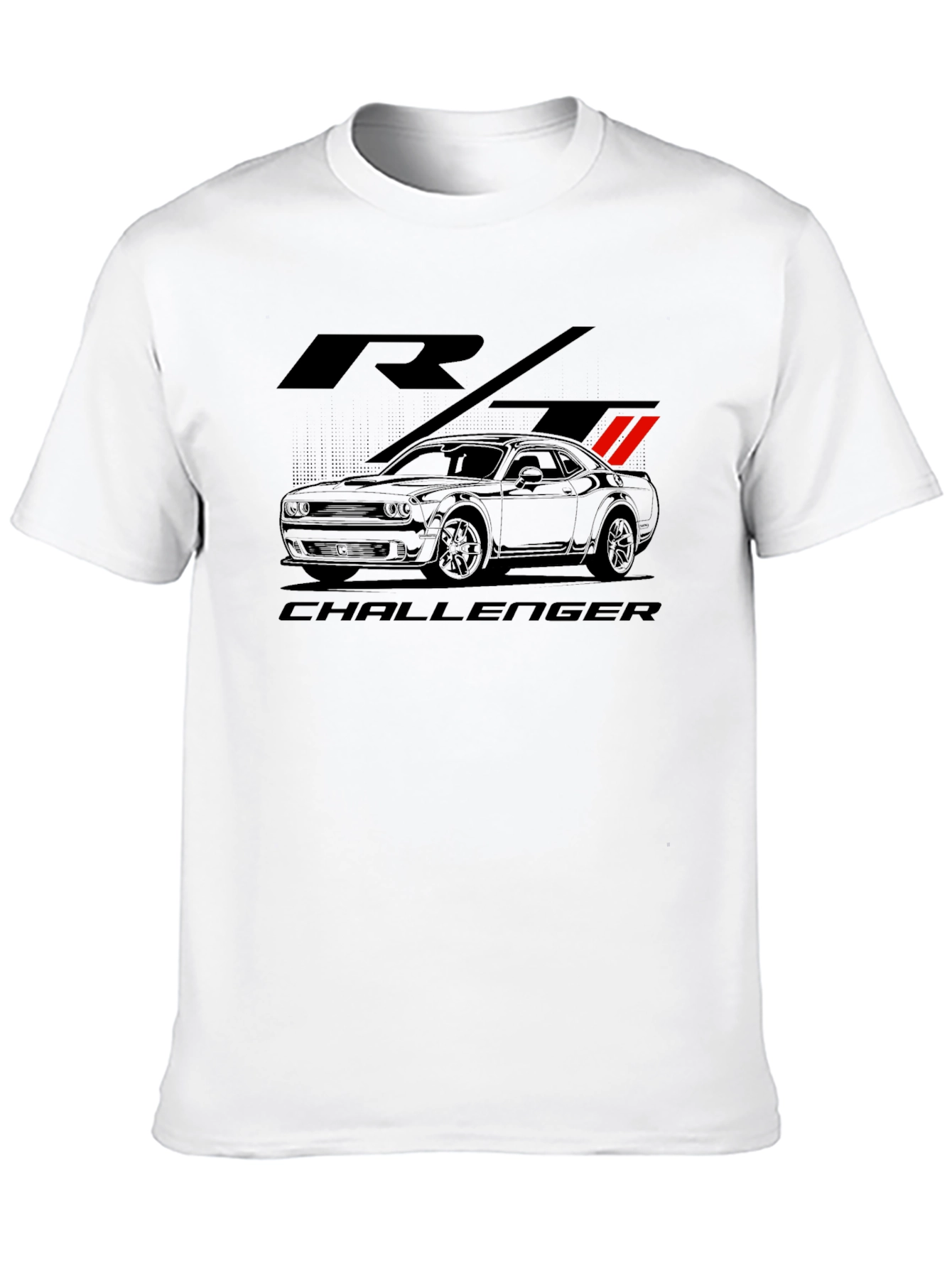 Dodge Challenger RT Graphic Tee - Black