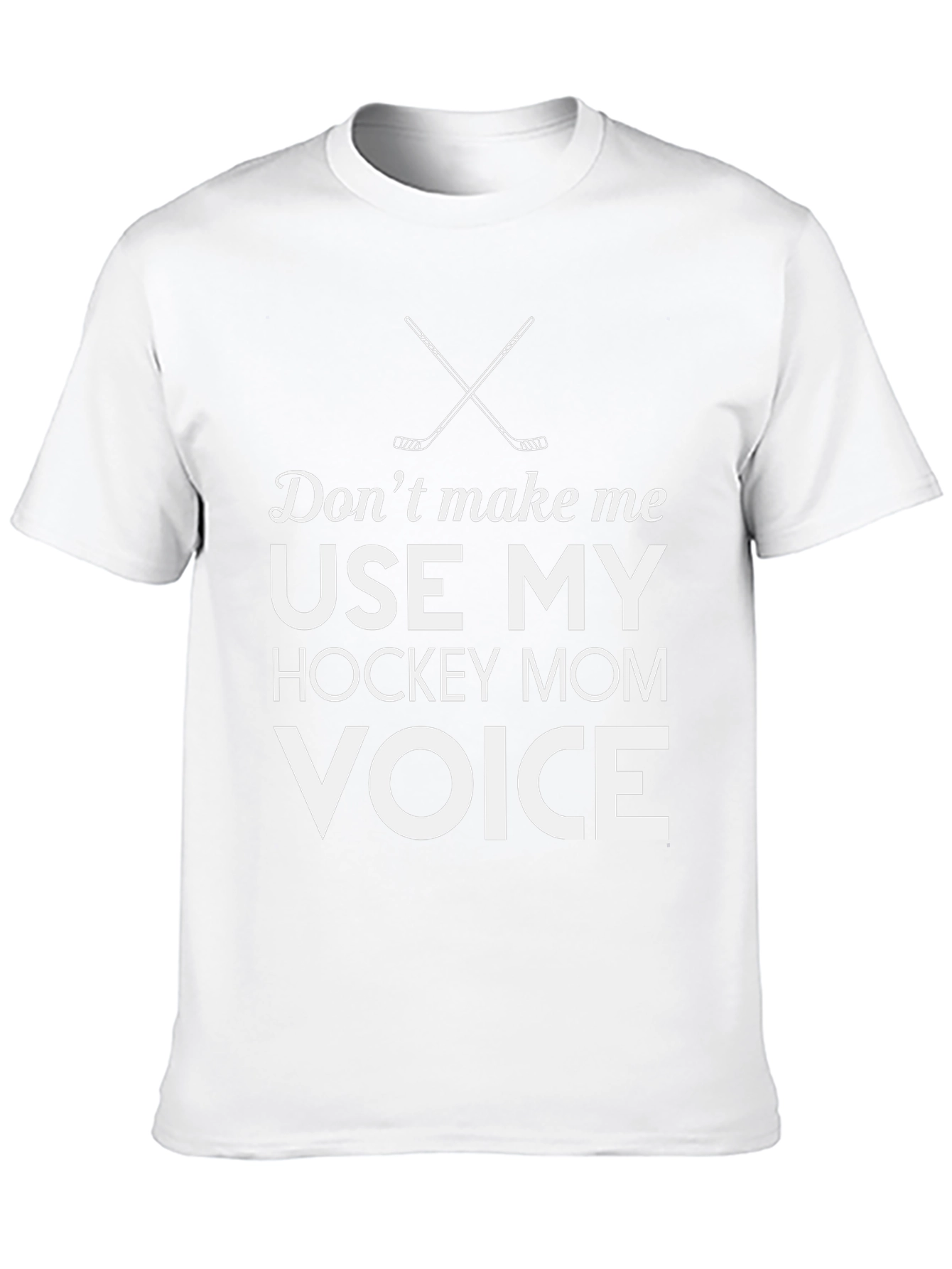 Hockey Mom Voice T-Shirt
