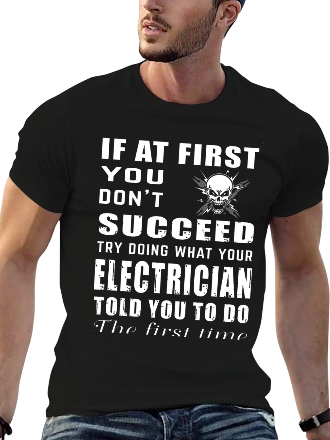 Electrician Humor Graphic Tee