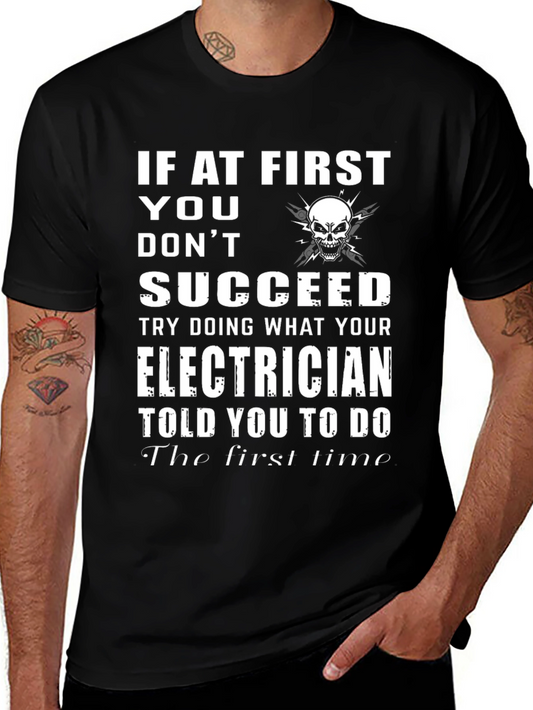 Electrician Humor Graphic Tee