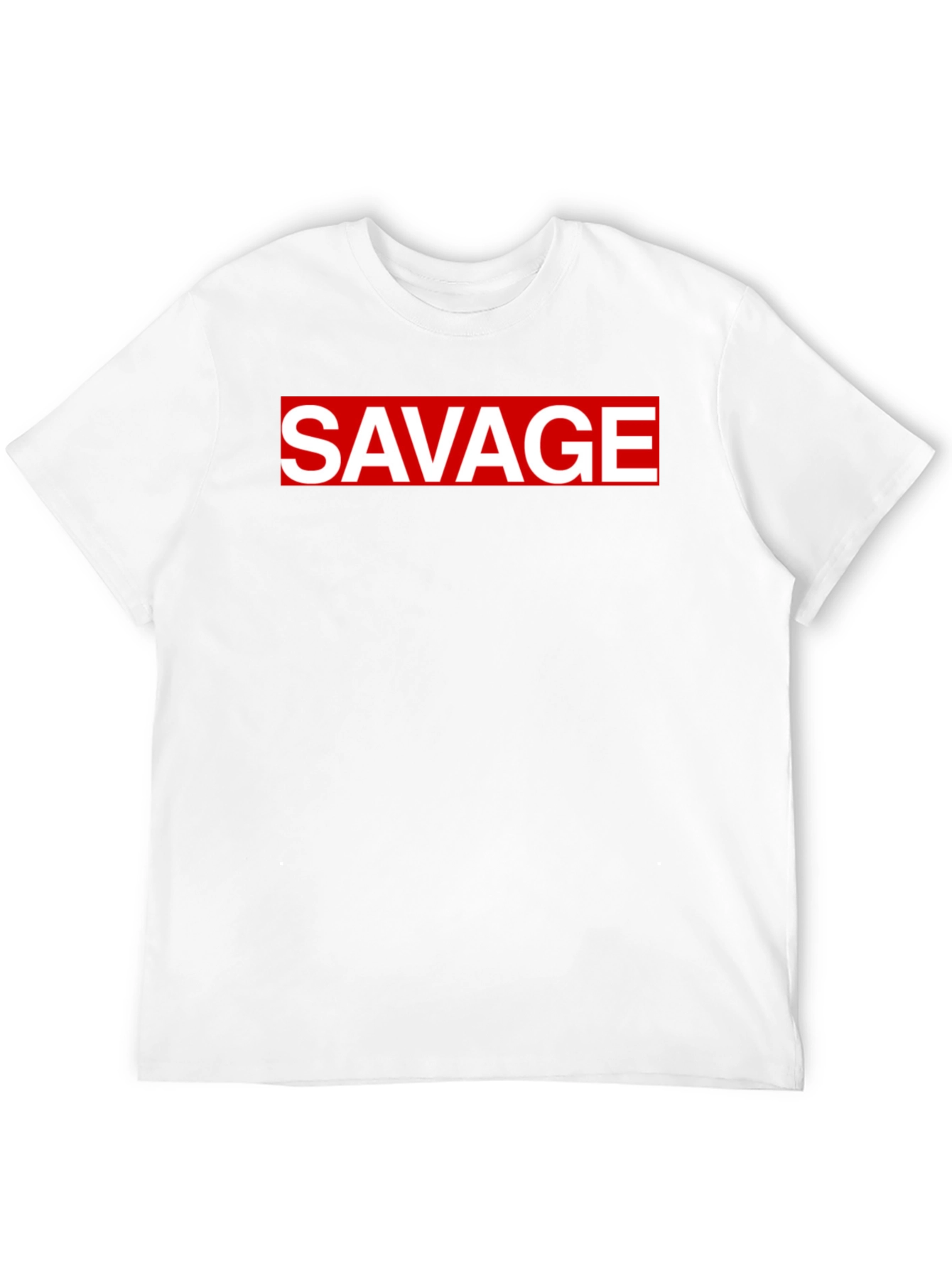 Savage Graphic Tee - Bold Streetwear Style