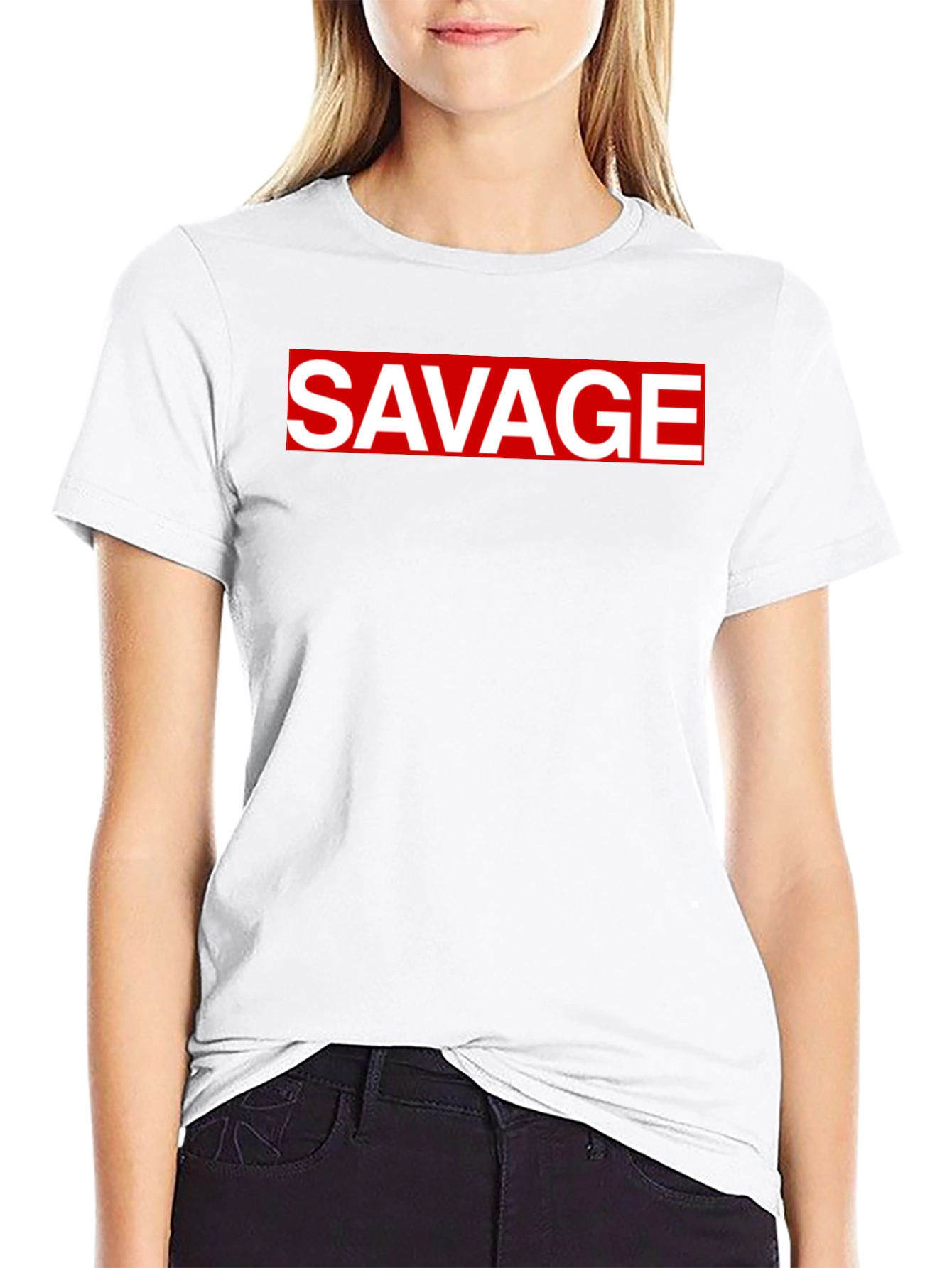 Savage Graphic Tee - Bold Streetwear Style
