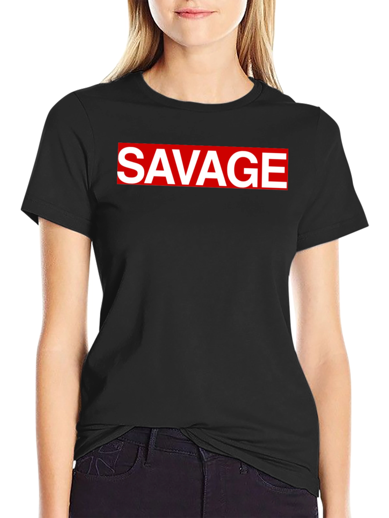 Savage Graphic Tee - Bold Streetwear Style