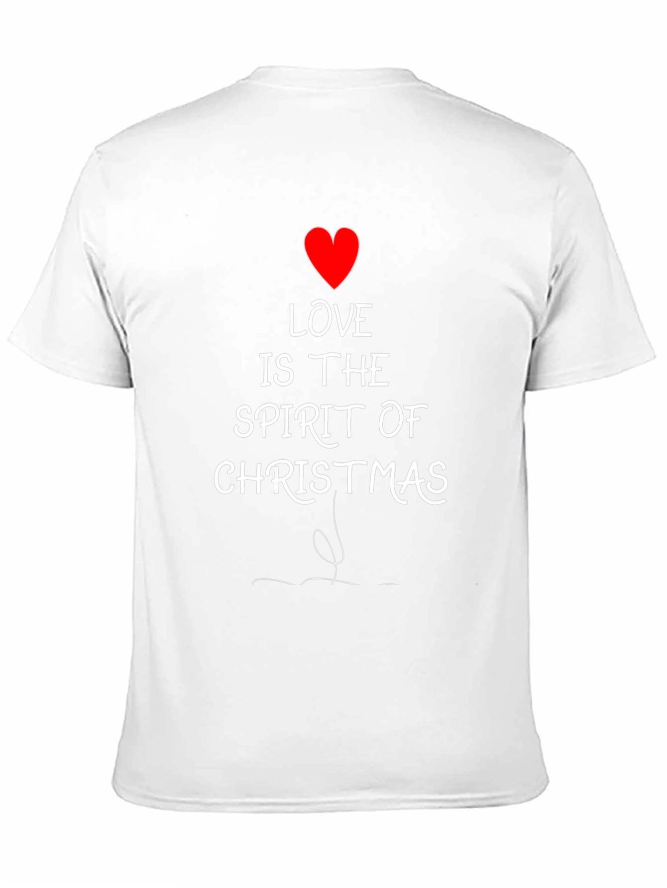 Love is the Spirit of Christmas Graphic T-Shirt