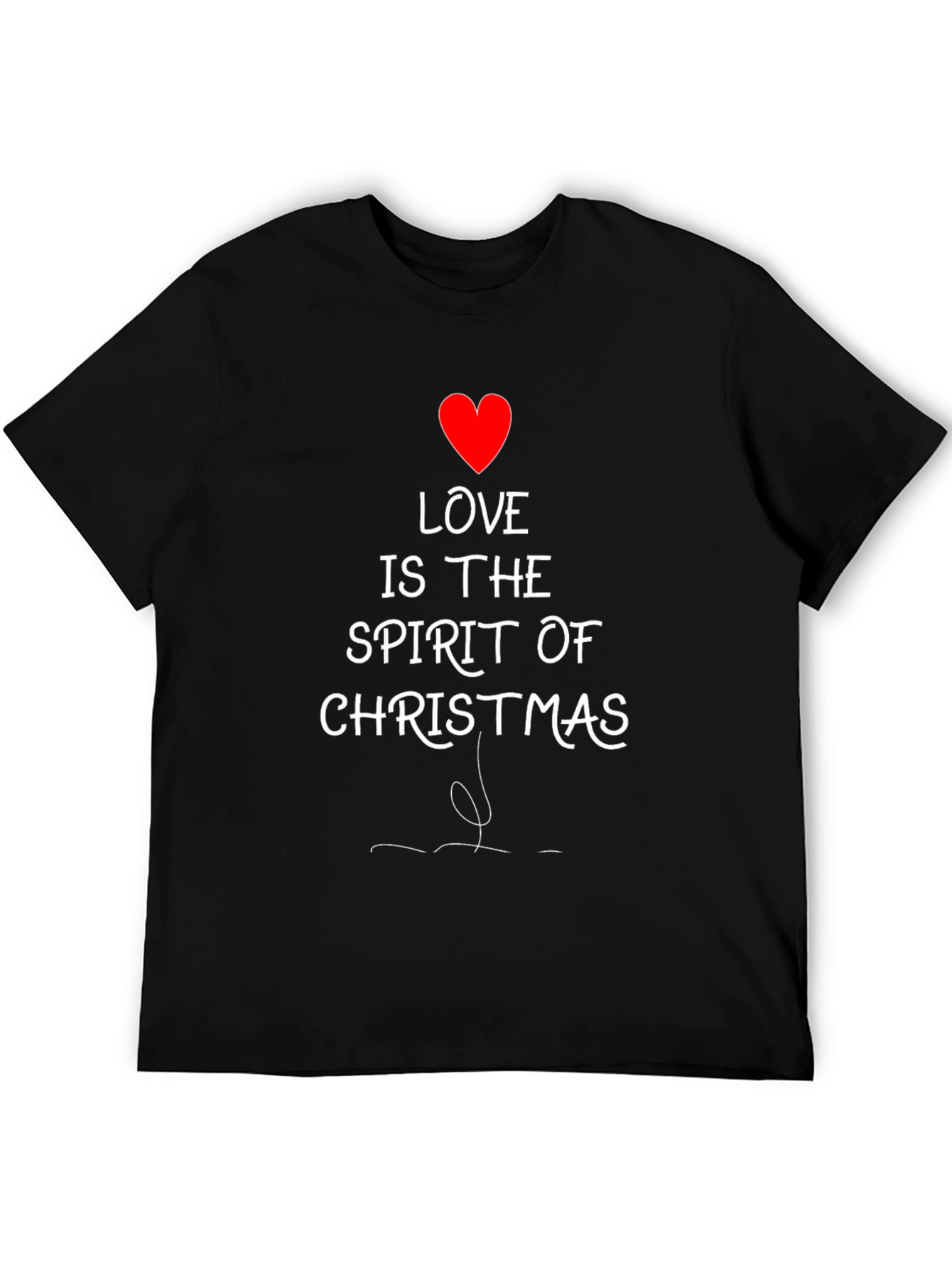 Love is the Spirit of Christmas Graphic T-Shirt