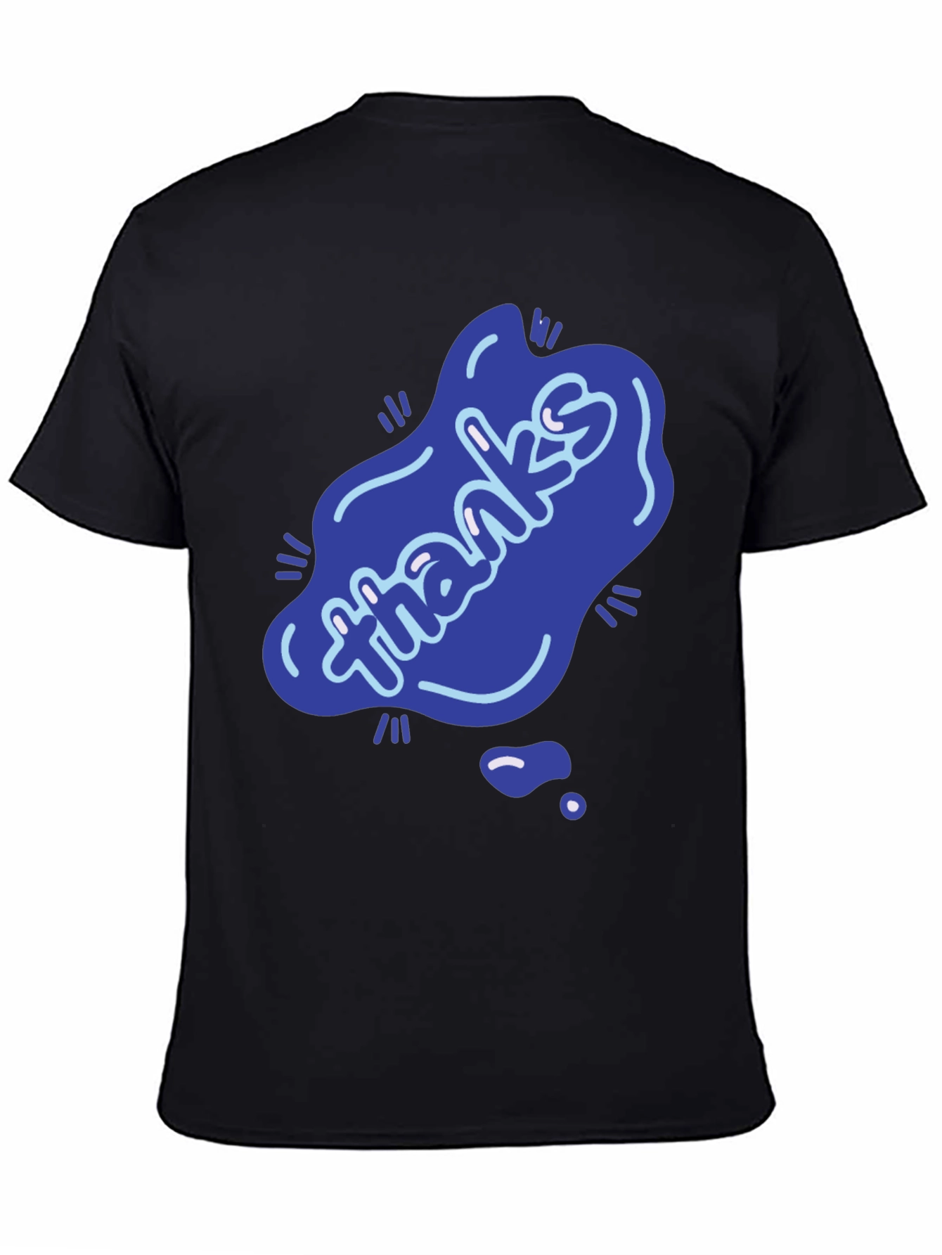 Thanks T-Shirt - Casual Graphic Tee