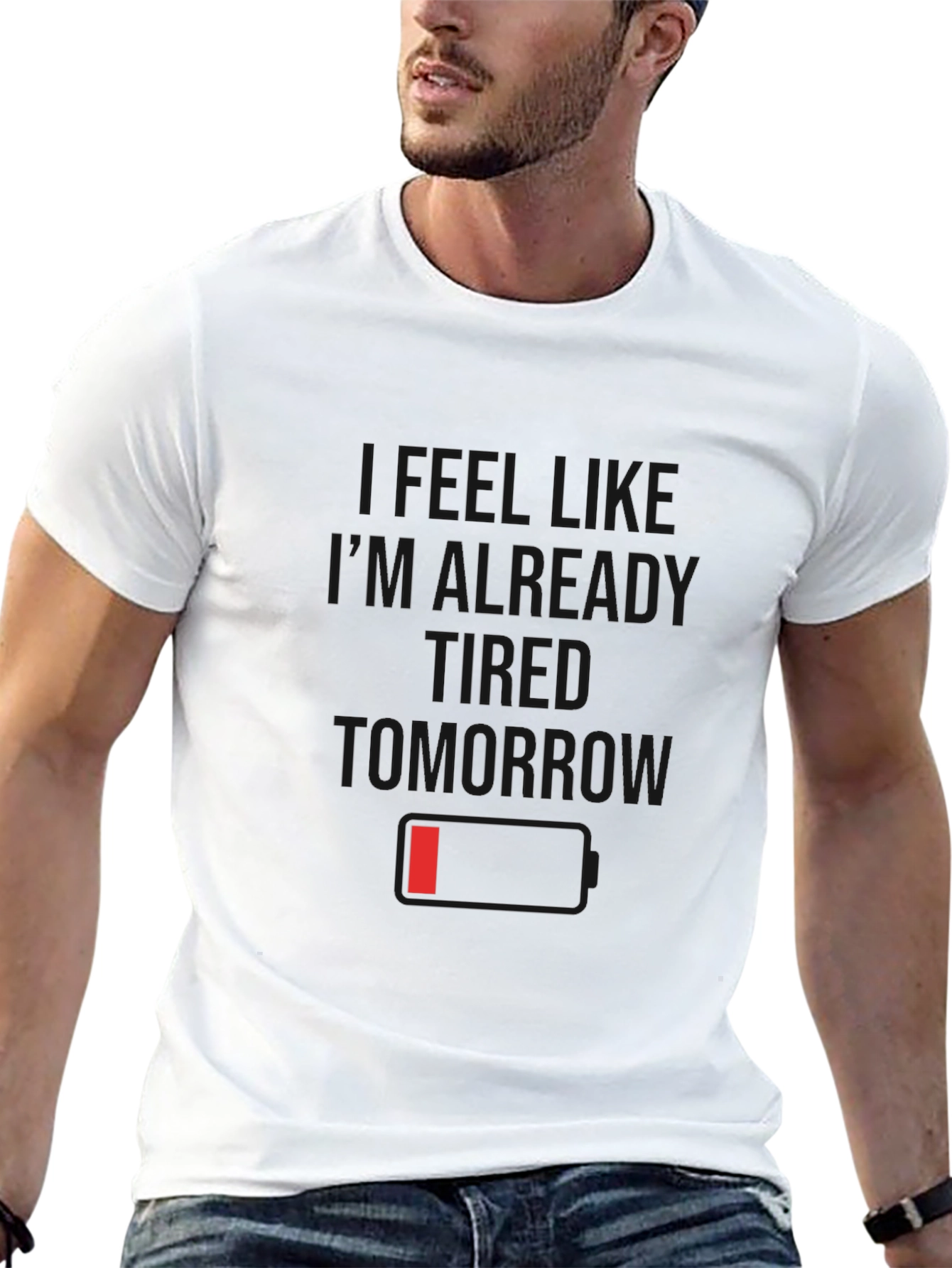 I Feel Like Im Already Tomorrow Black T-Shirt